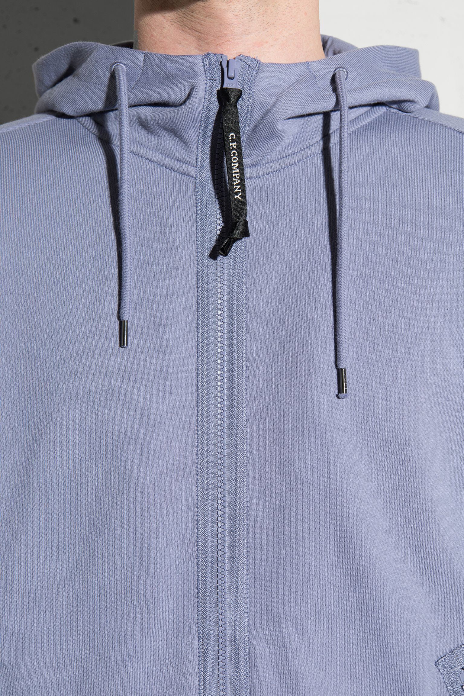 Широкий вибір Спортивна кофта DIAGONAL FLEECE GOGGLE ZIPPED HOODED SWEATSHIRT