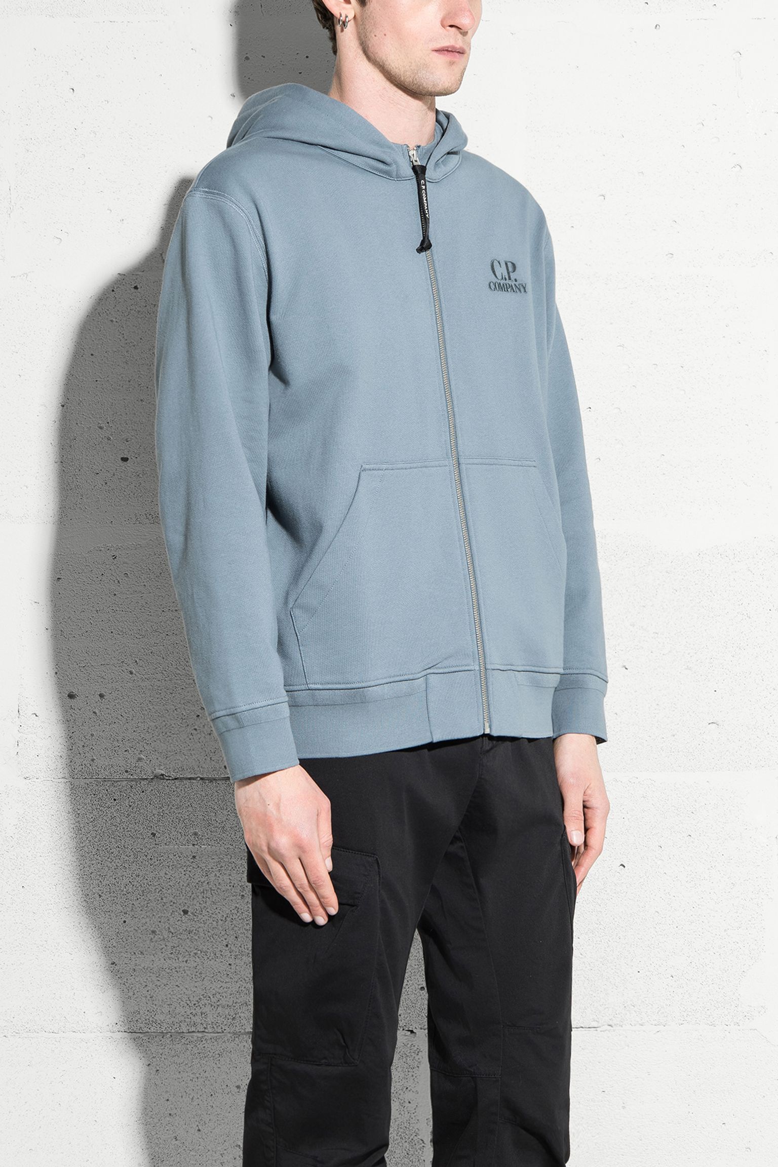 Спортивная кофта DIAGONAL RAISED FLEECE FULL ZIP LOGO с доставкой
