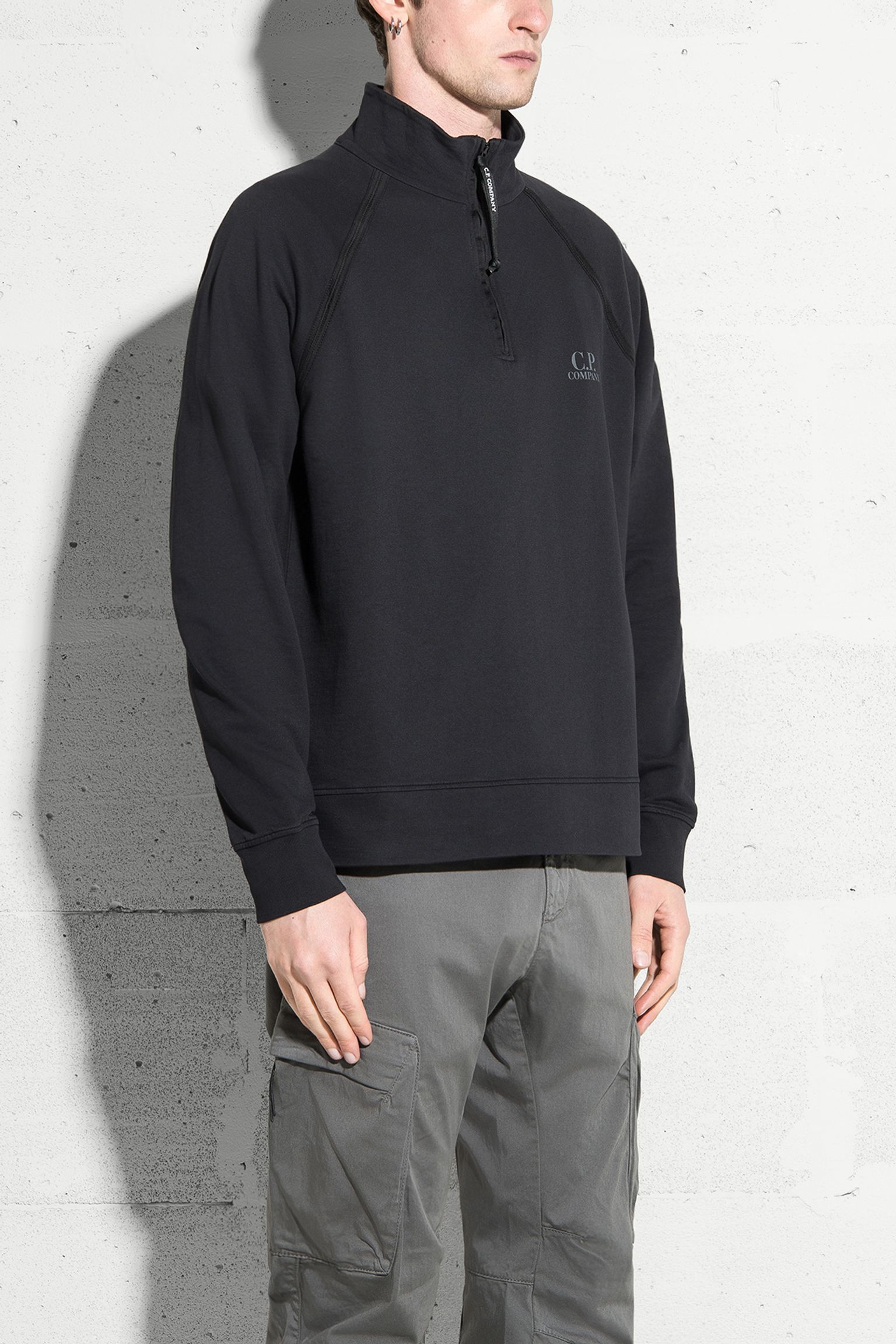 Світшот LIGHT FLEECE HALF ZIP LOGO з доставкою