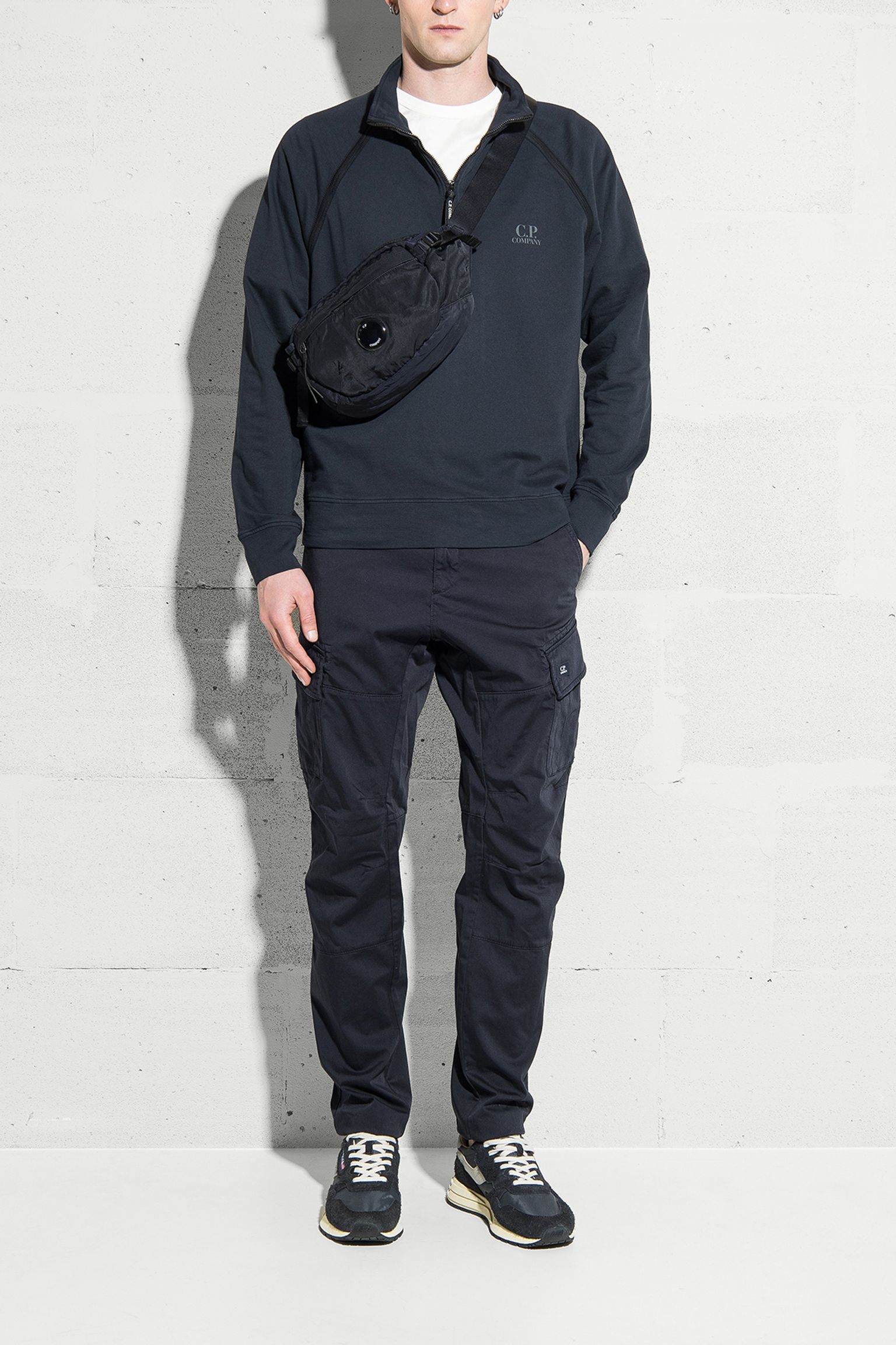 Свитшот LIGHT FLEECE HALF ZIP LOGO купить в Украине