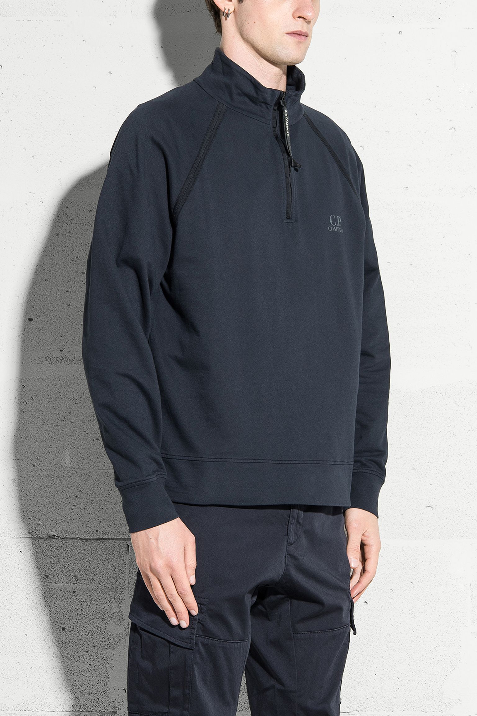 Свитшот LIGHT FLEECE HALF ZIP LOGO с доставкой