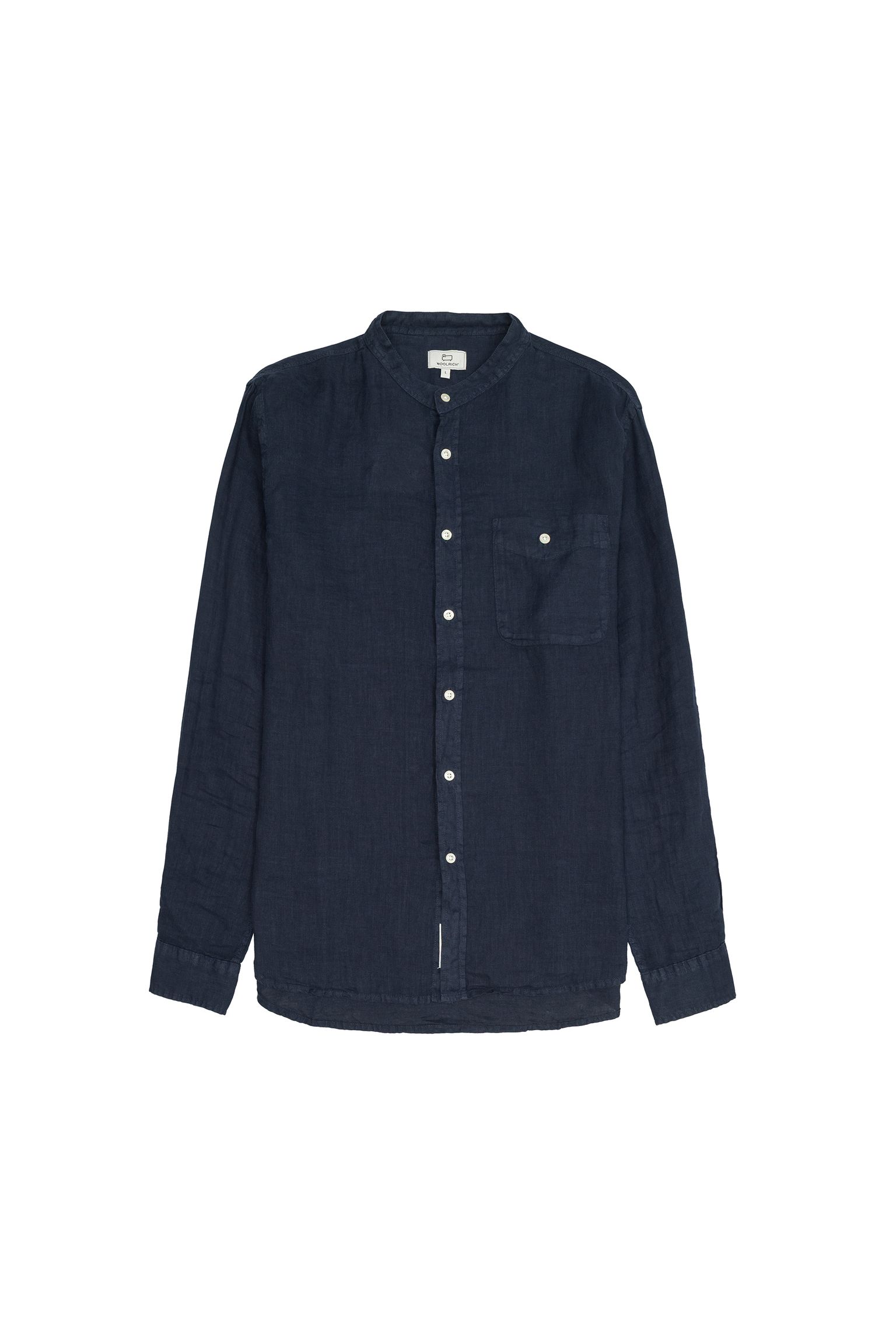 Рубашка BAND COLLAR LINEN SHIRT GD купить