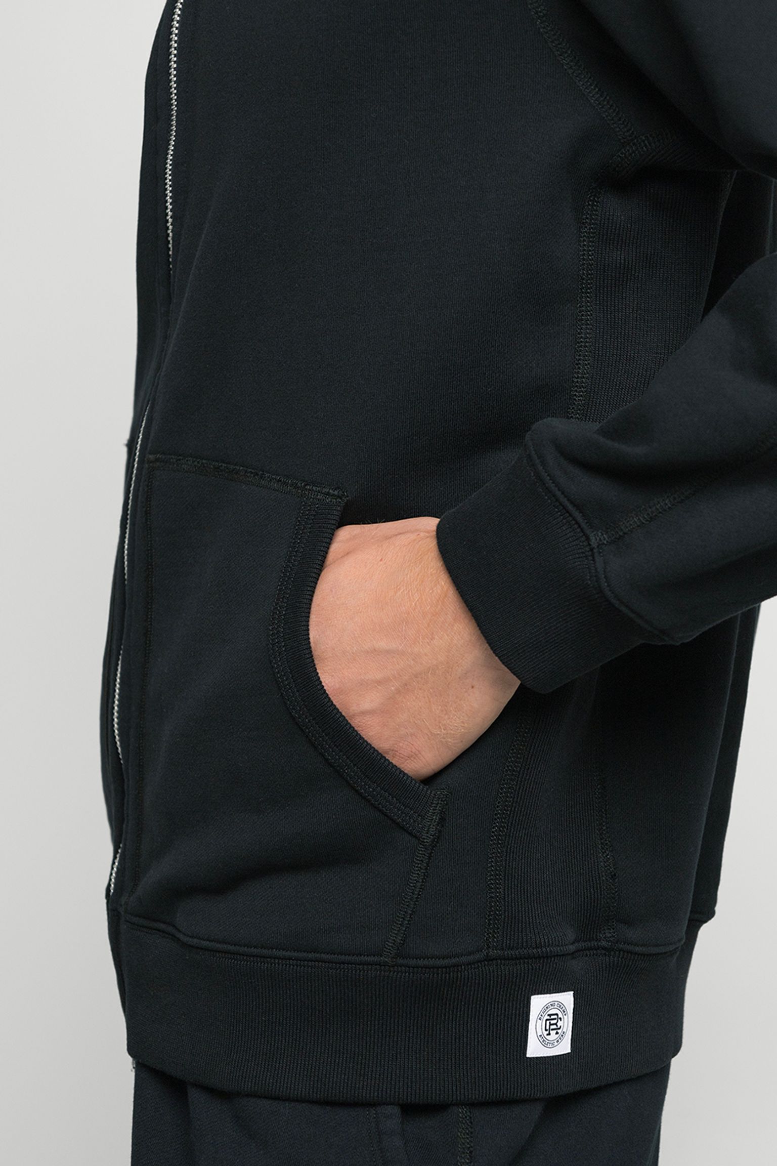 Спортивна кофта REIGNING CHAMP MIDWEIGHT TERRY FULL ZIP BOMBER