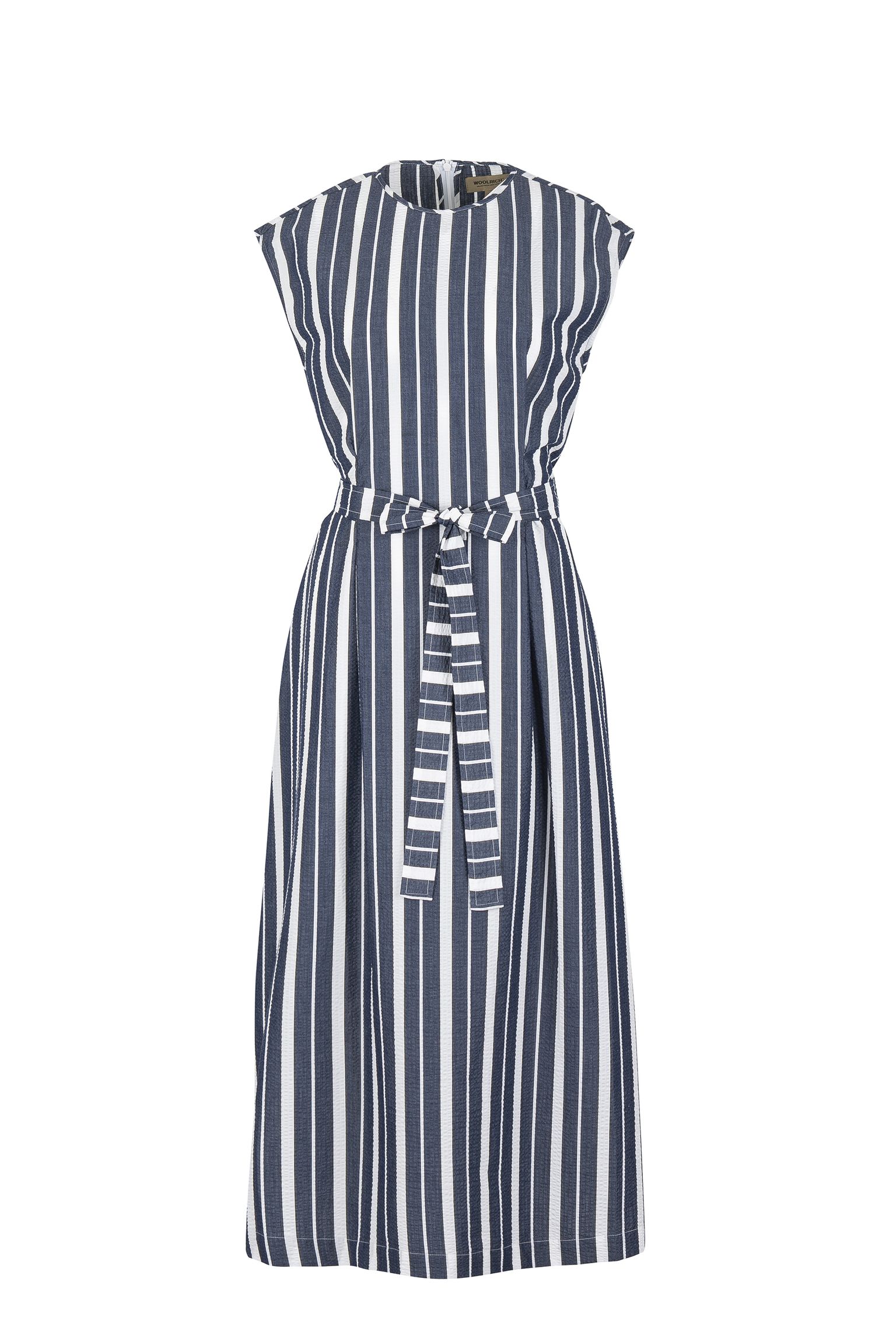 Сукня STRIPED COTTON BELTED DRESS