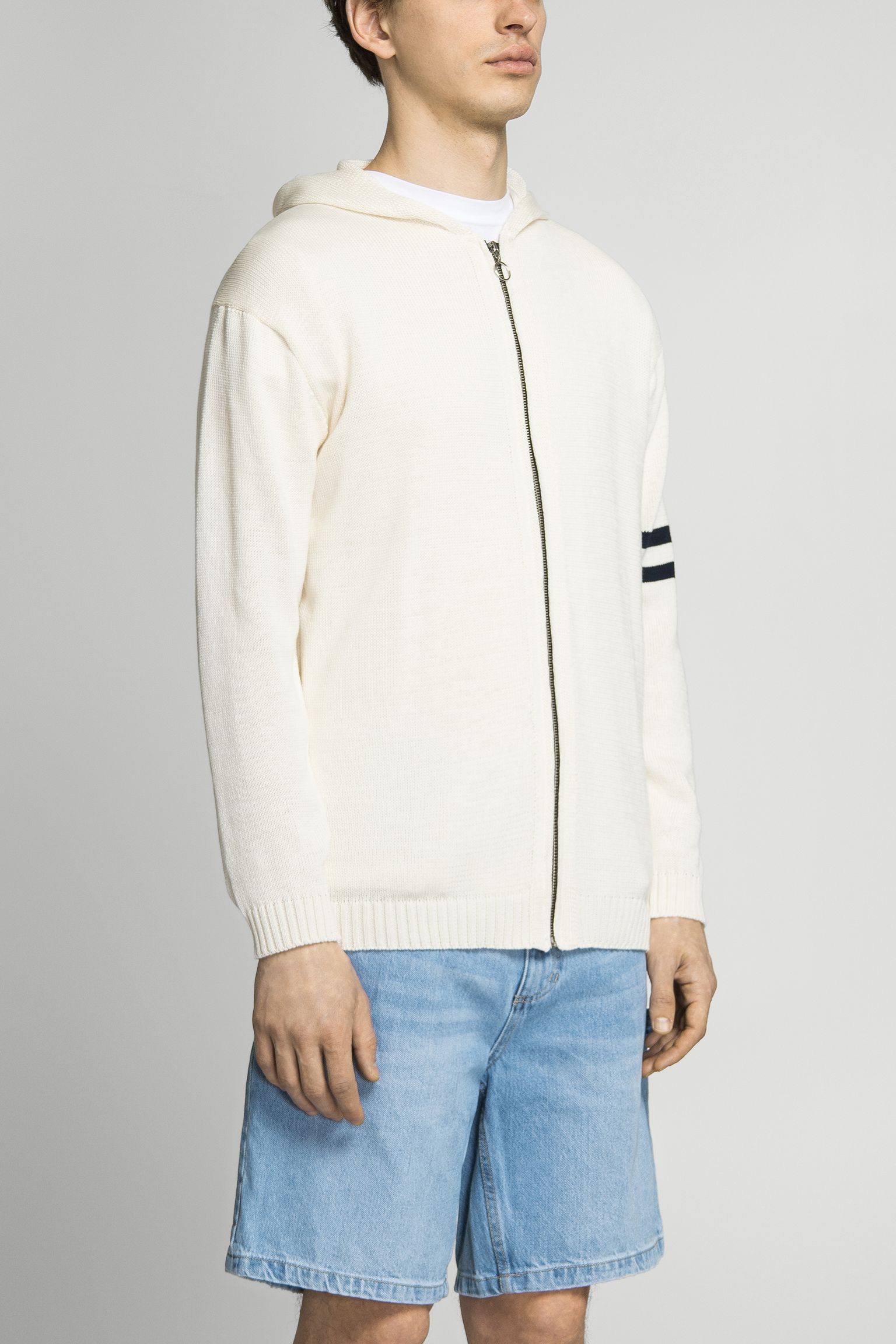 Кардиган VARSITY KNITTED HOODIE з доставкою