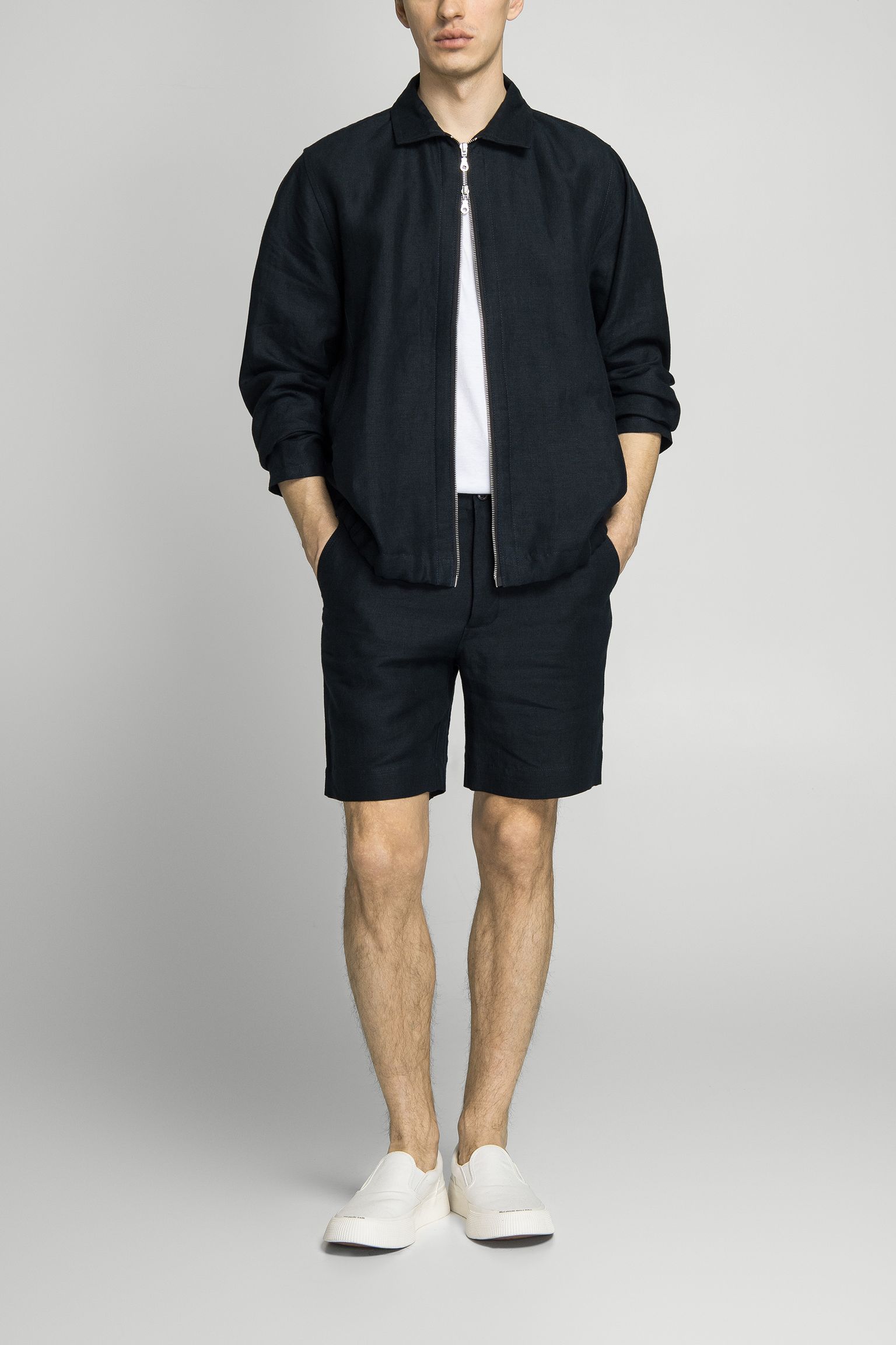 Куртка HEYBROOK LINEN BOMBER купить в Украине