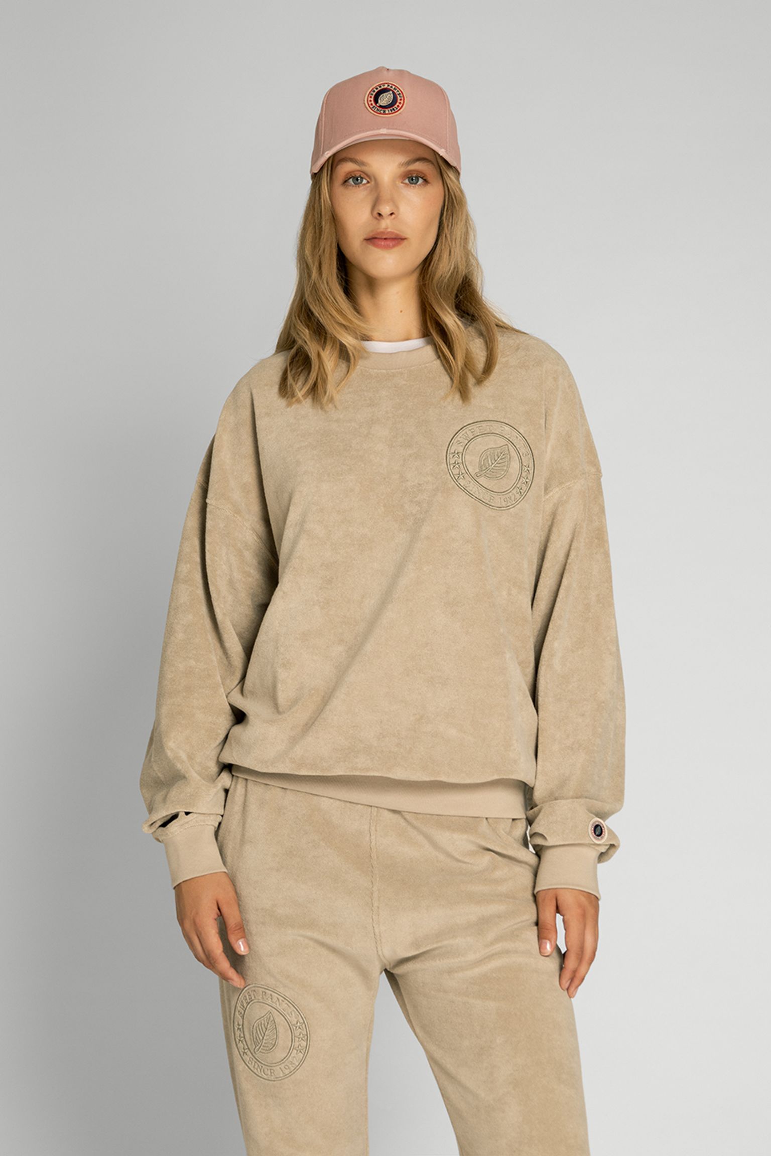 Свитшот SWEET PANTS SWEAT COL ROND EN EPONGE купить в Украине