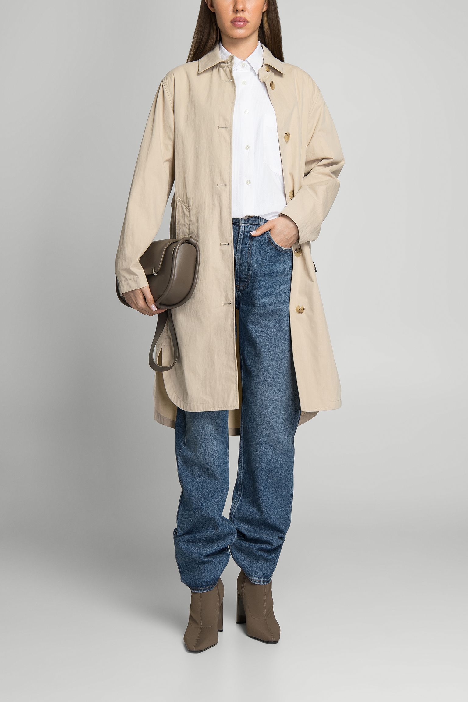 Плащ COTTON BLEND COAT купити в Україні