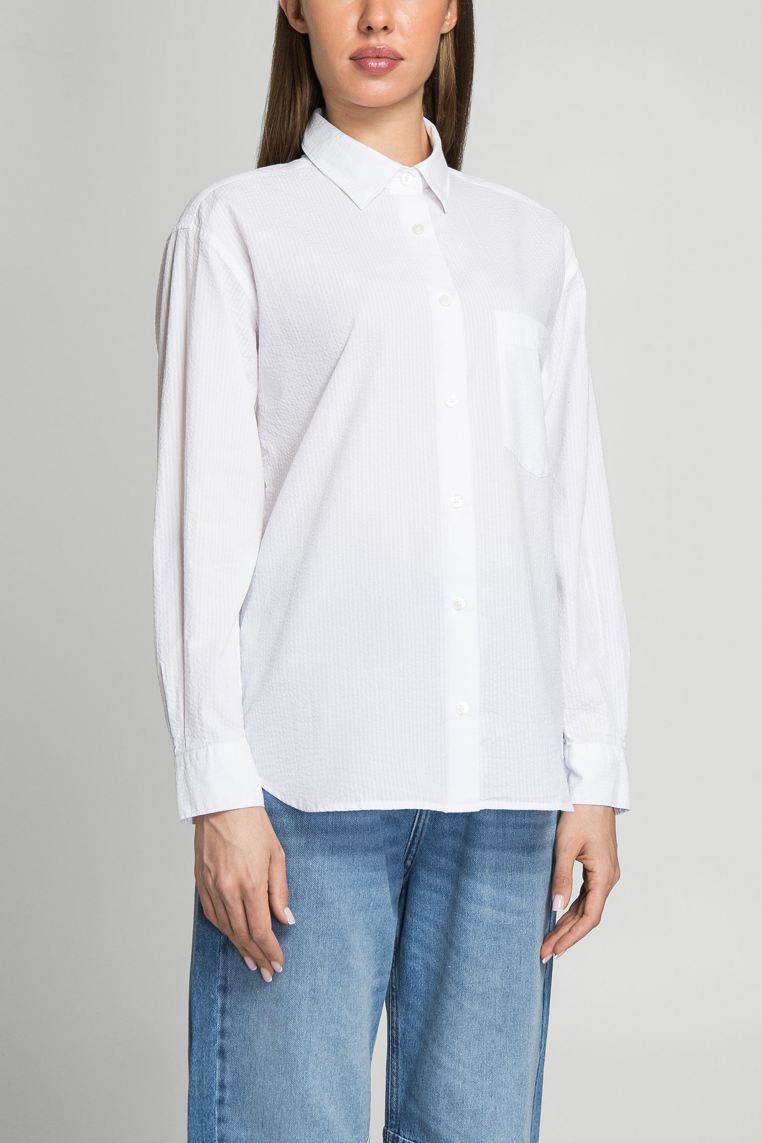 Блузка SEERSUCKER COTTON SHIRT