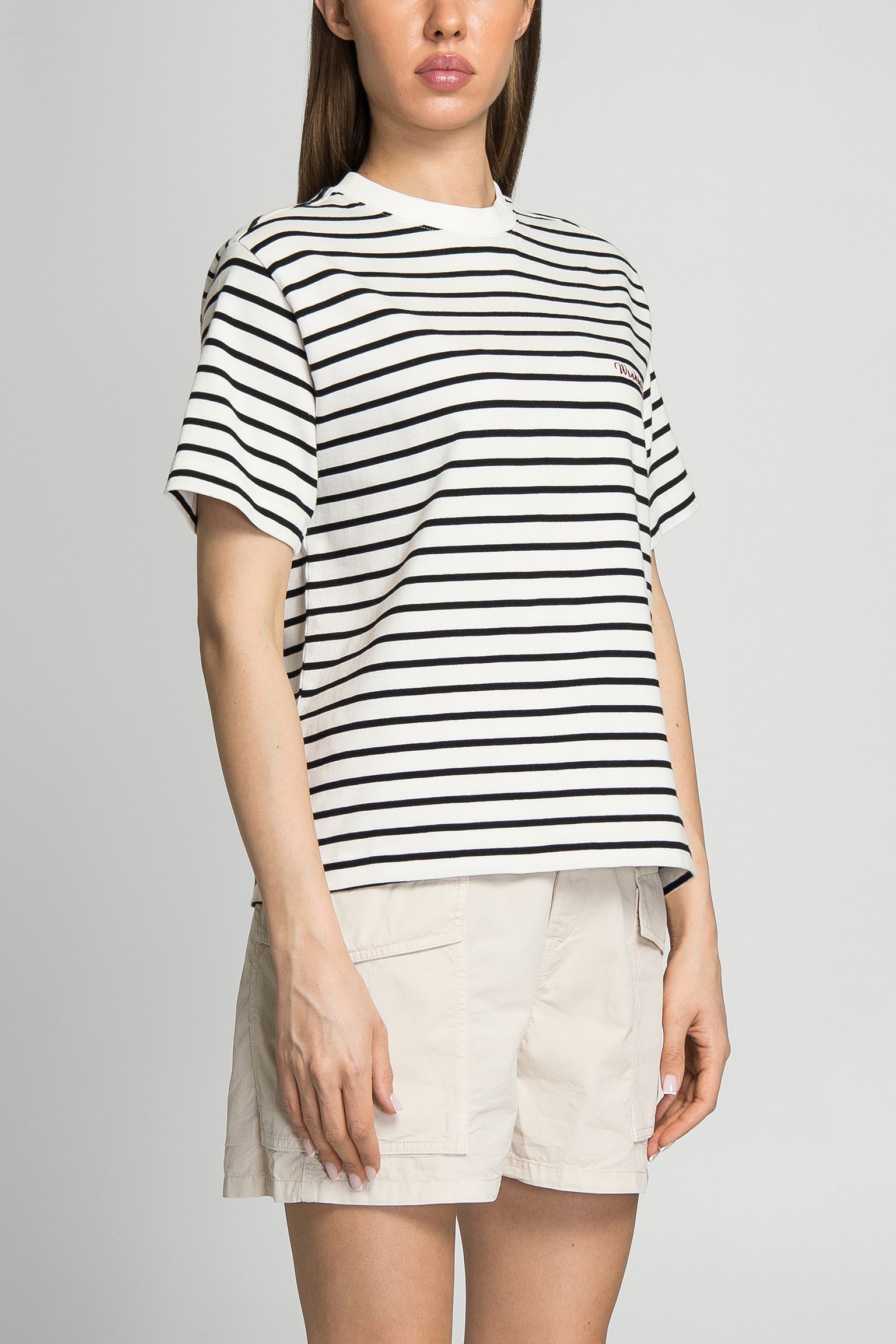 Футболка STRIPED SHORT SLEEVES TEE