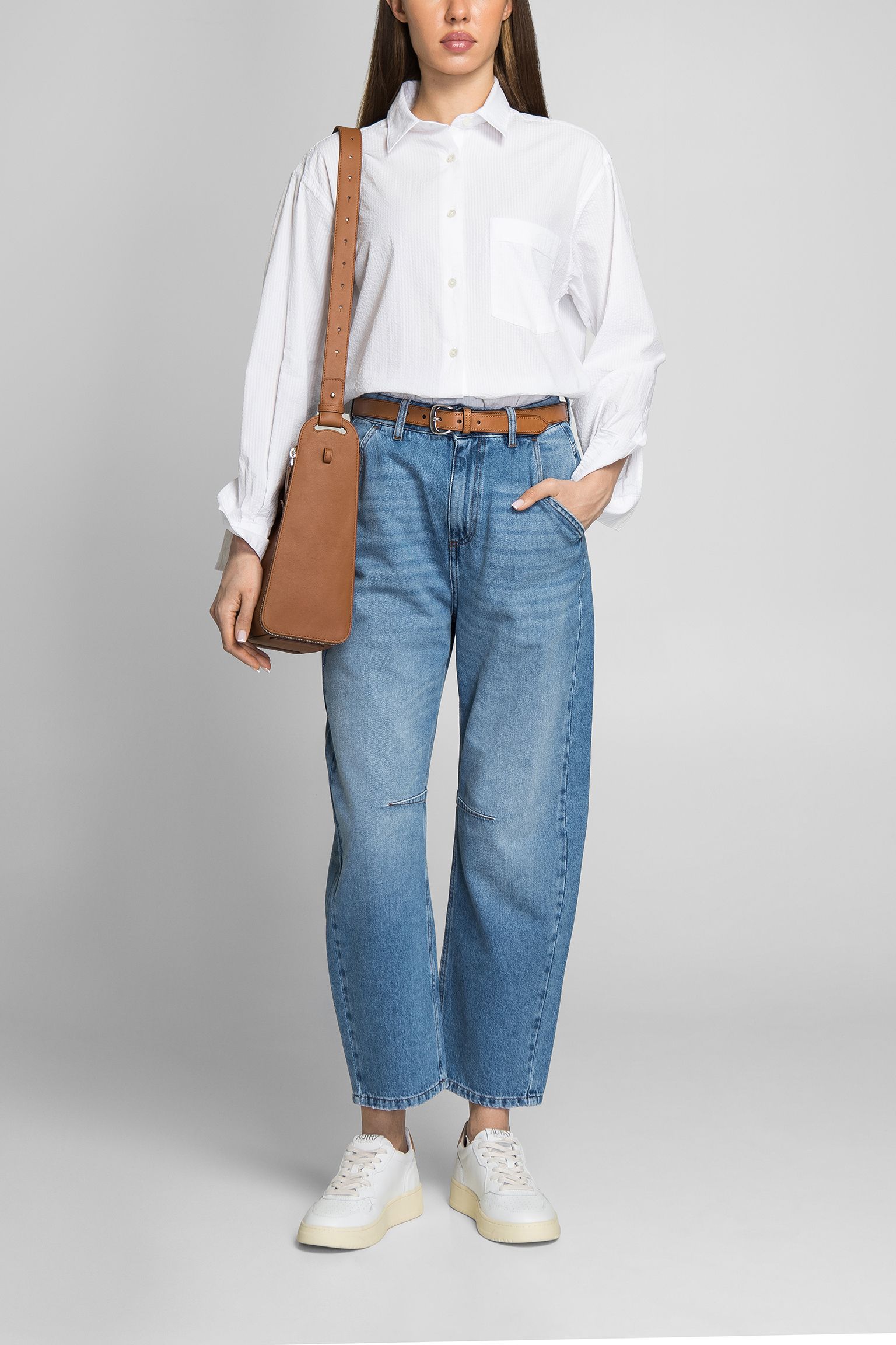 Джинси 5 POCKET BELTED DENIM PANT купити в Україні