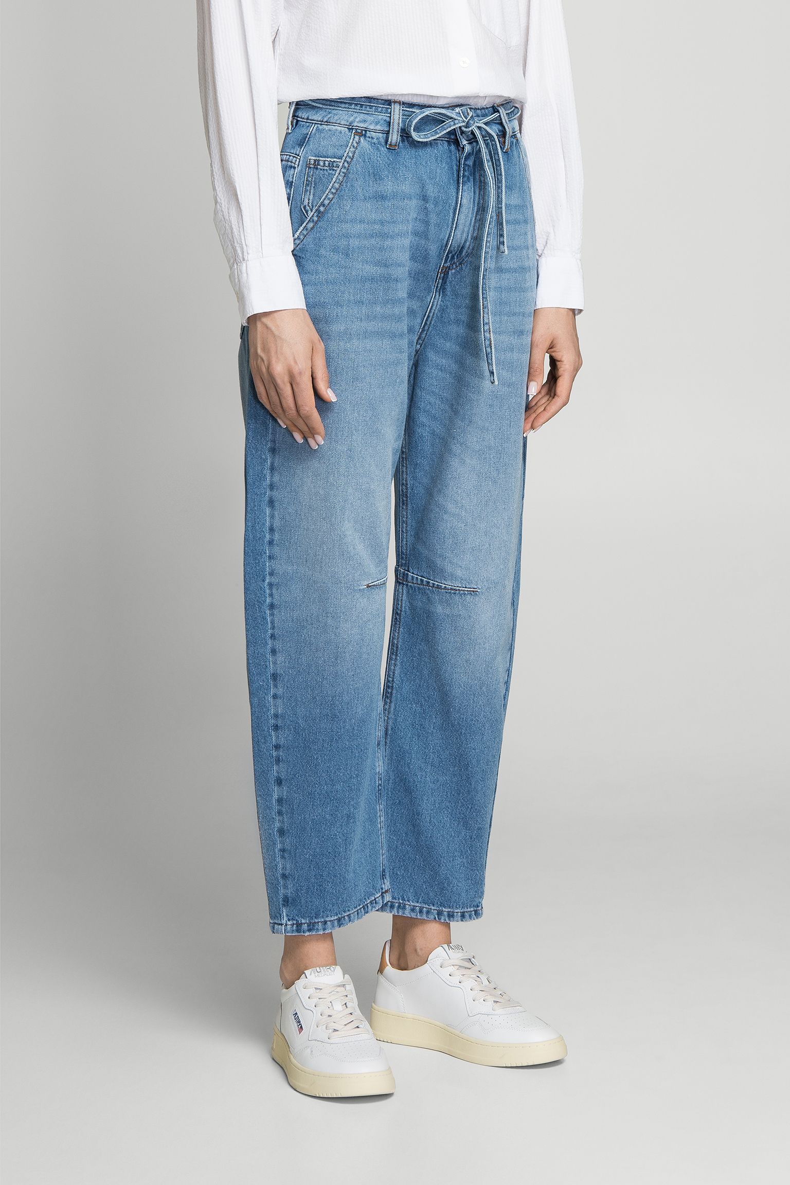 Джинсы 5 POCKET BELTED DENIM PANT