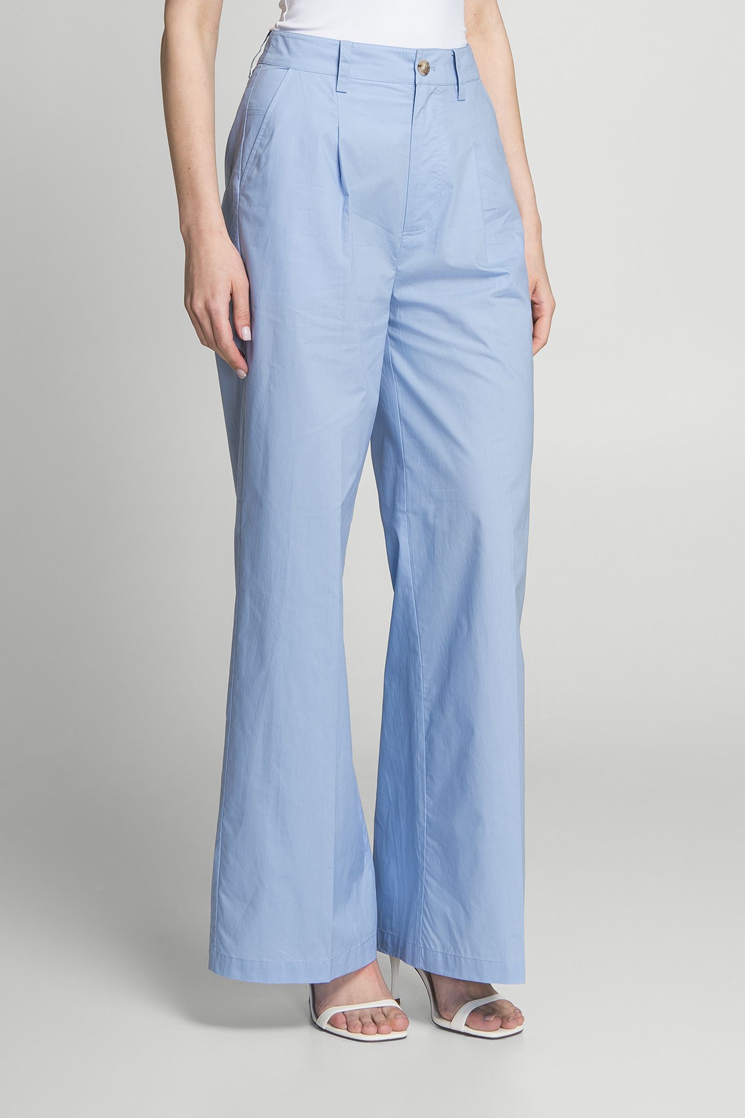 Брюки WIDE LEG CHINO TROUSER з доставкою