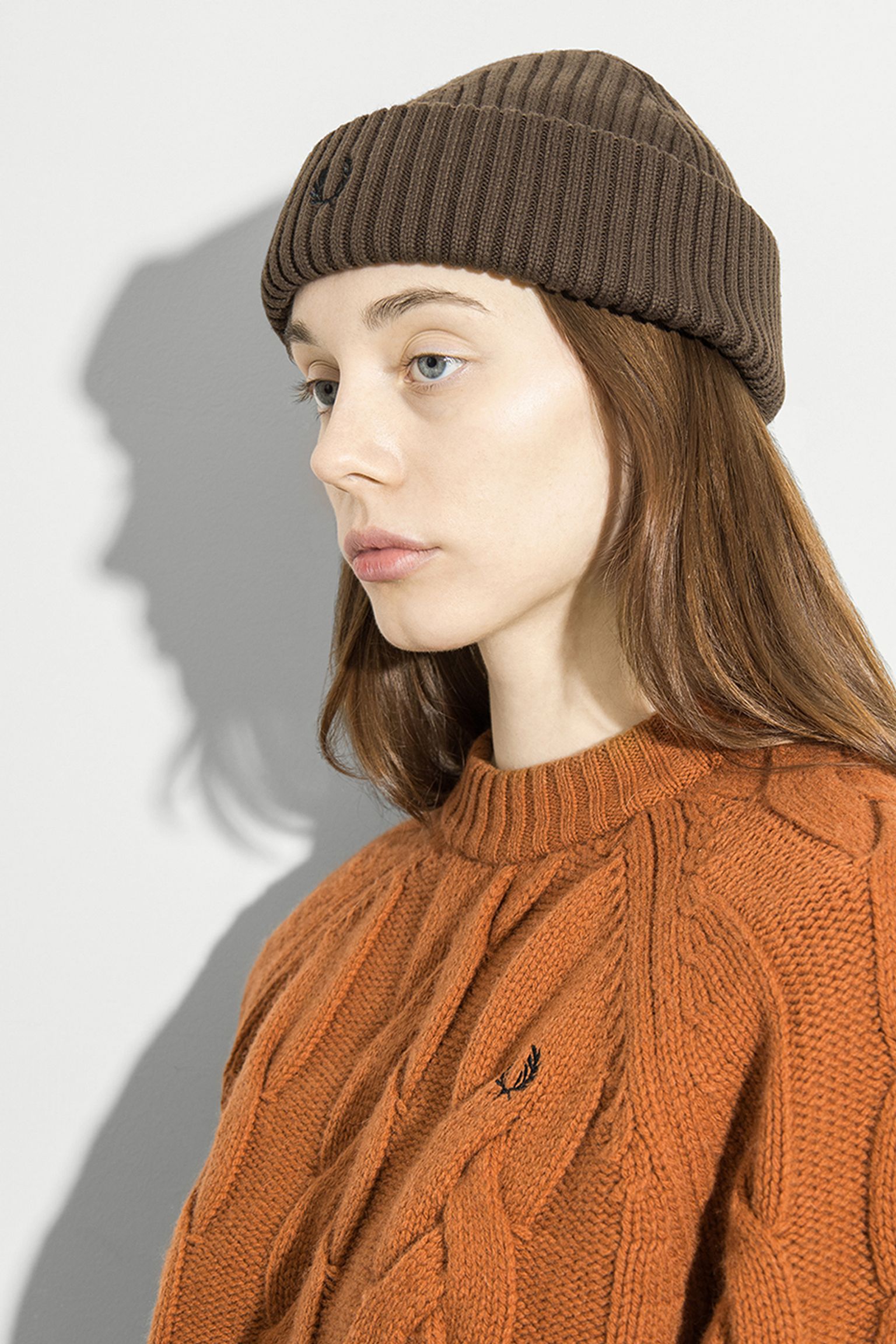 Шапка COTTON RIB BEANIE