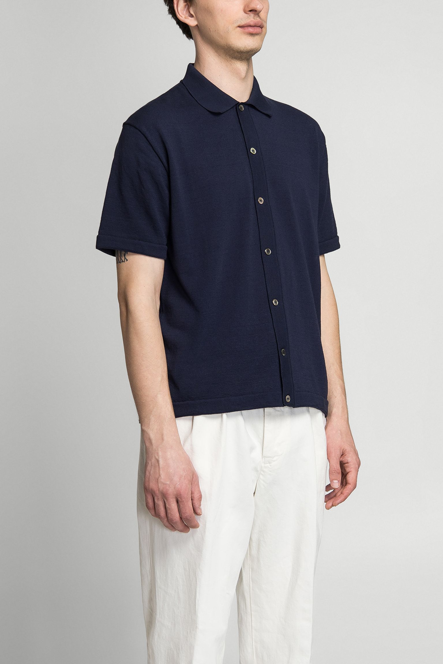 Поло ICE COTTON OPEN COLLAR SHIRT с доставкой