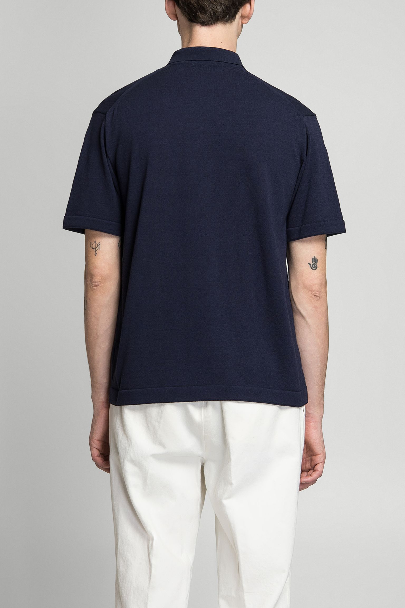 Стильные Поло ICE COTTON OPEN COLLAR SHIRT