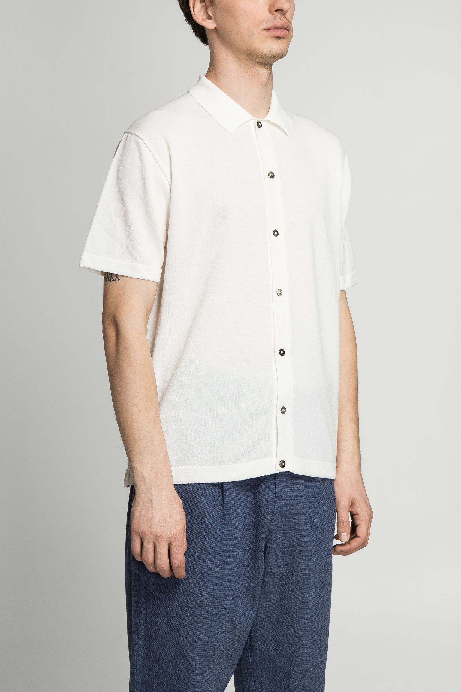 Поло ICE COTTON OPEN COLLAR SHIRT с доставкой