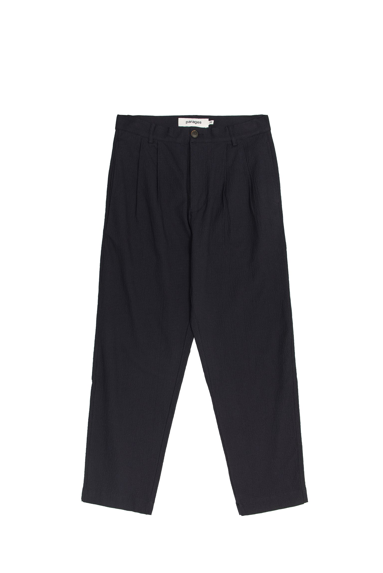 Брюки Double Pleats Seersucker