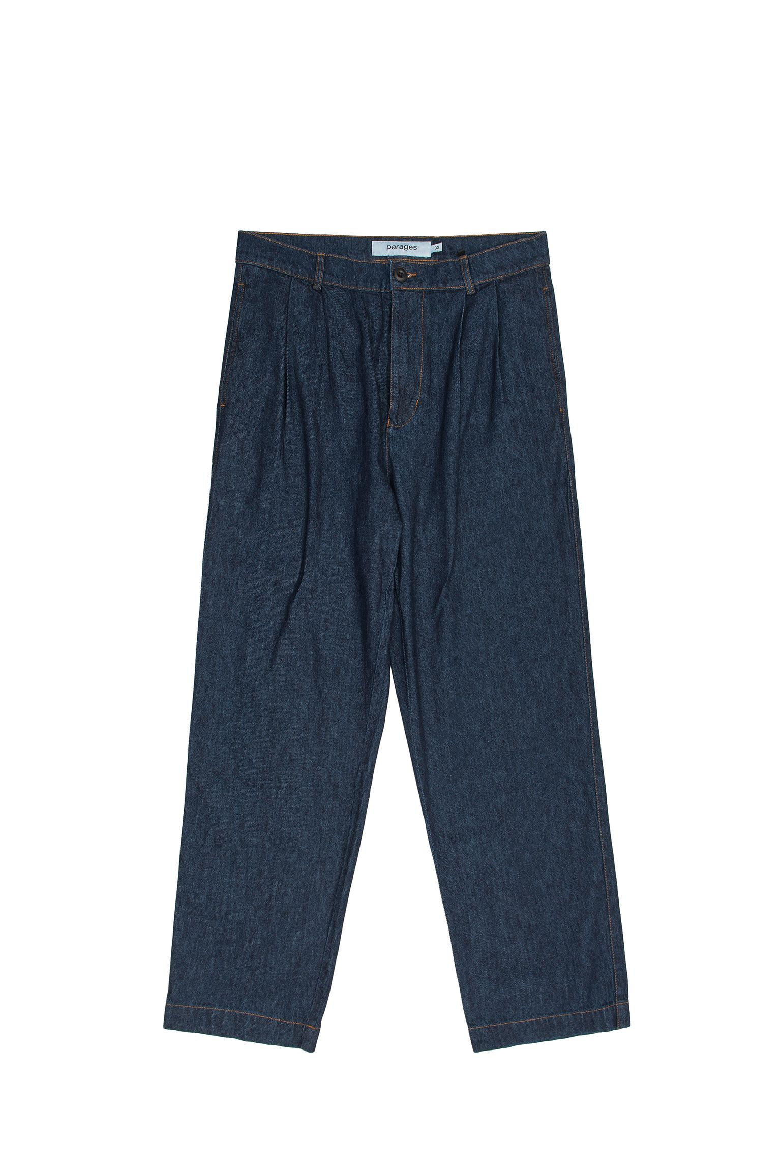 Брюки Double Pleats Denim