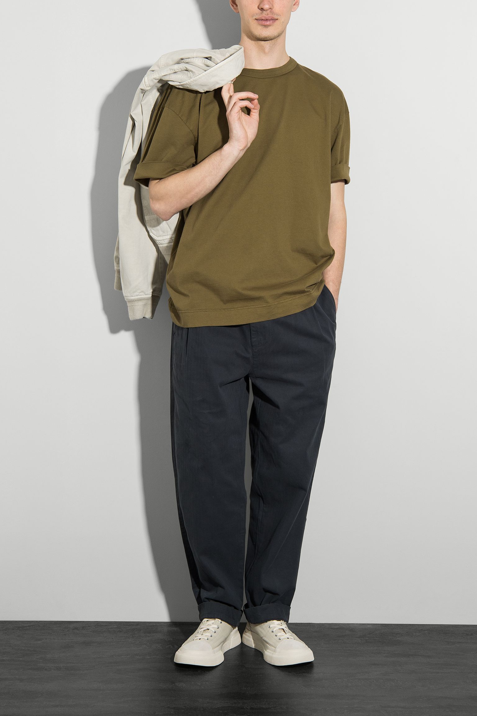 Брюки Double Pleats Seersucker купить в Украине