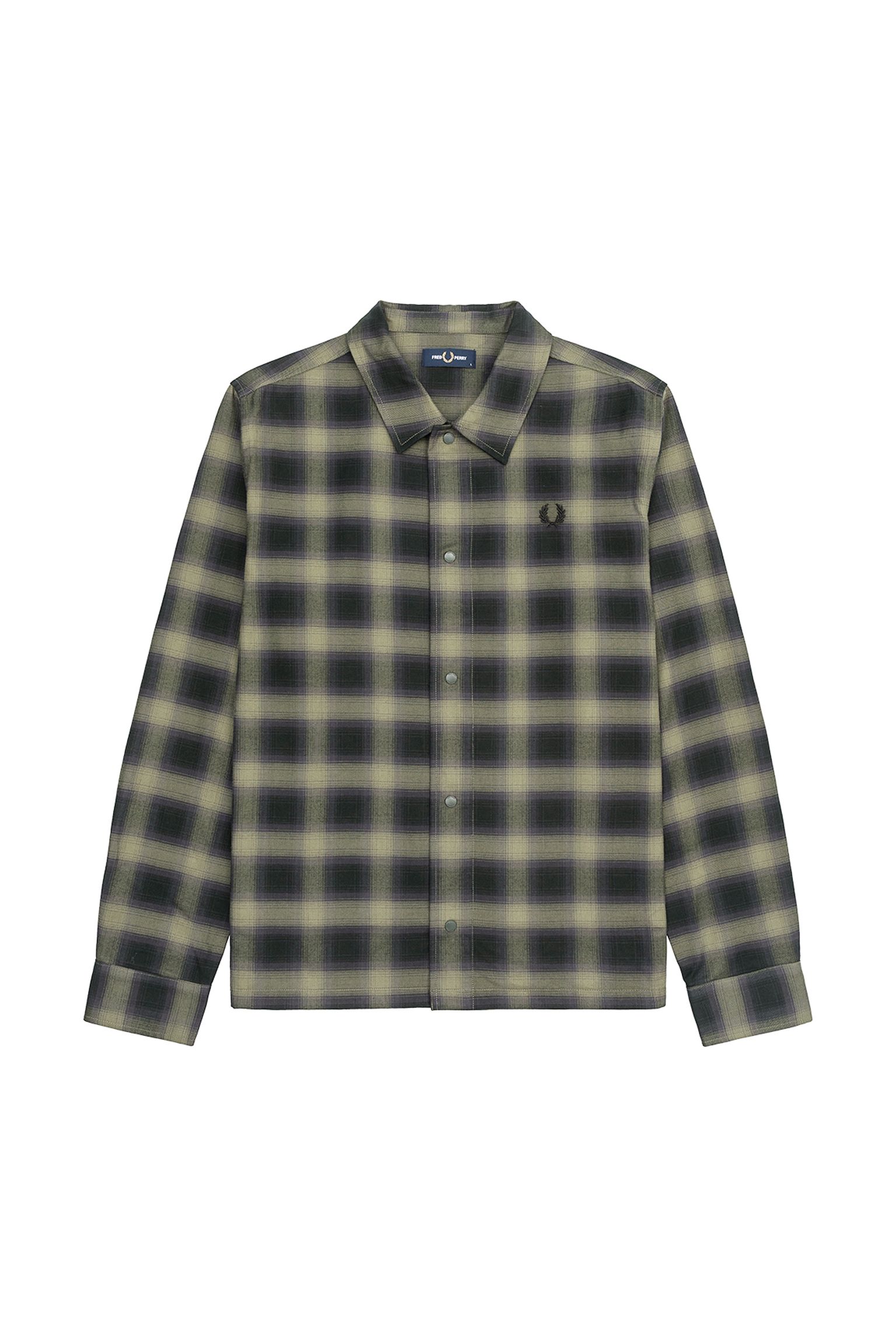 Овершот BLURRED TARTAN OVERSHIRT