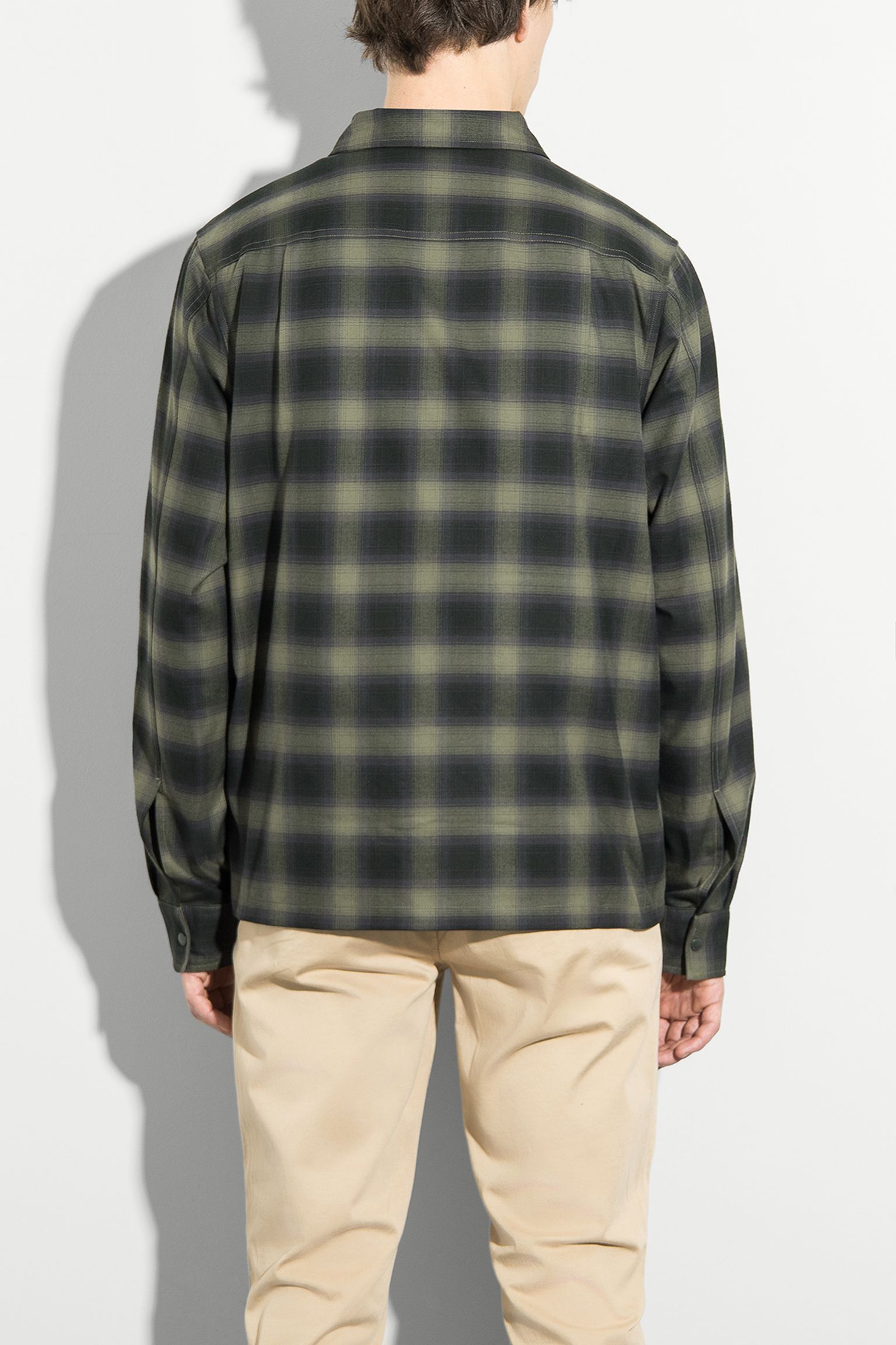 Овершот BLURRED TARTAN OVERSHIRT