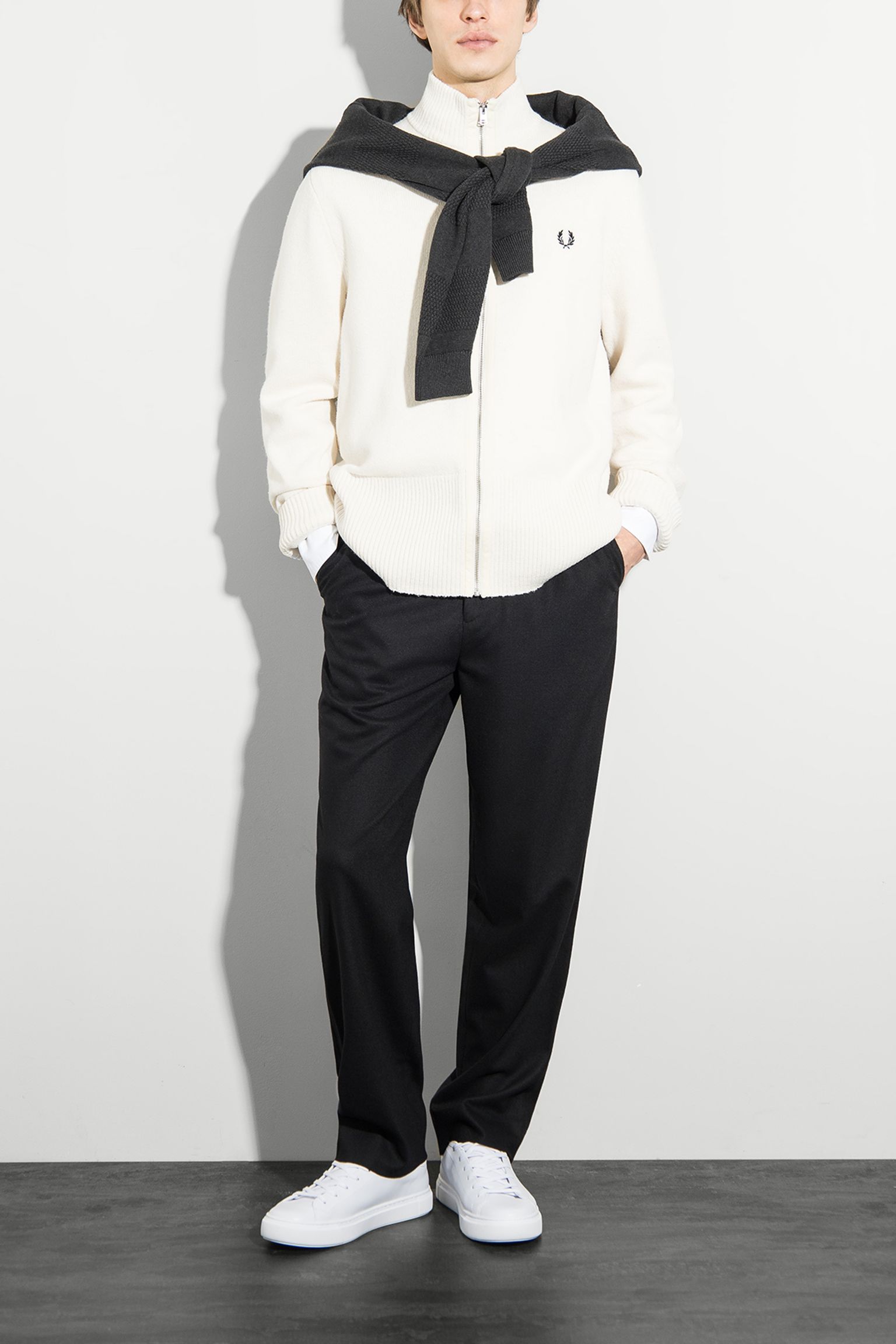 Кардиган CHUNKY RIB ZIP THROUGH CRDGN купить в Украине
