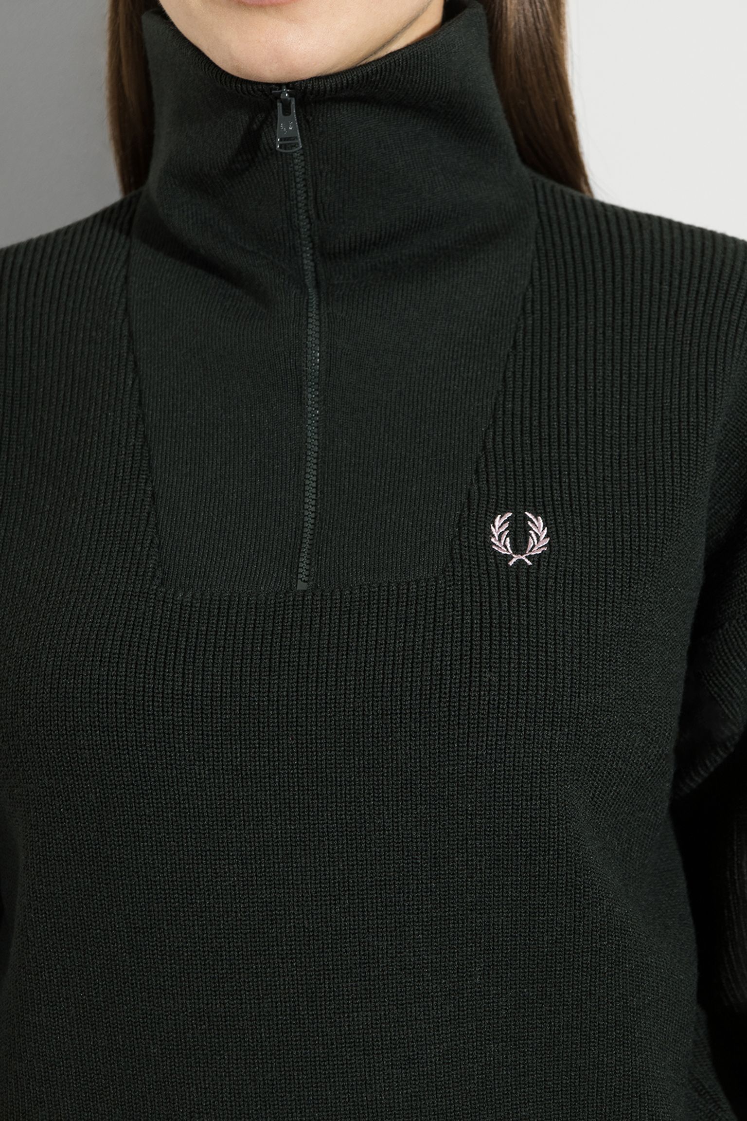 Свитер HALF ZIP JUMPER