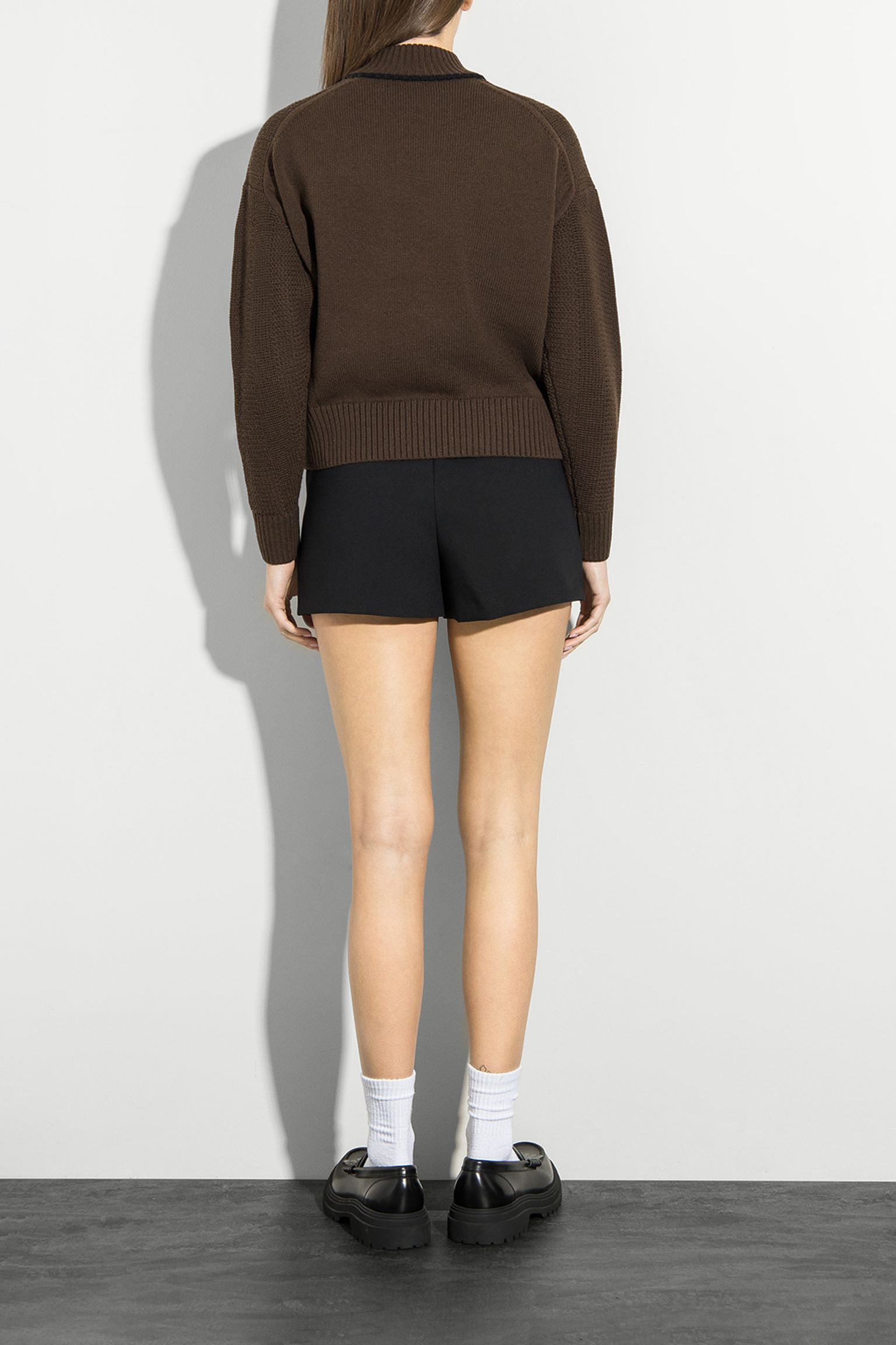 Стильные Свитер TEXTURED MOCK NECK JUMPER