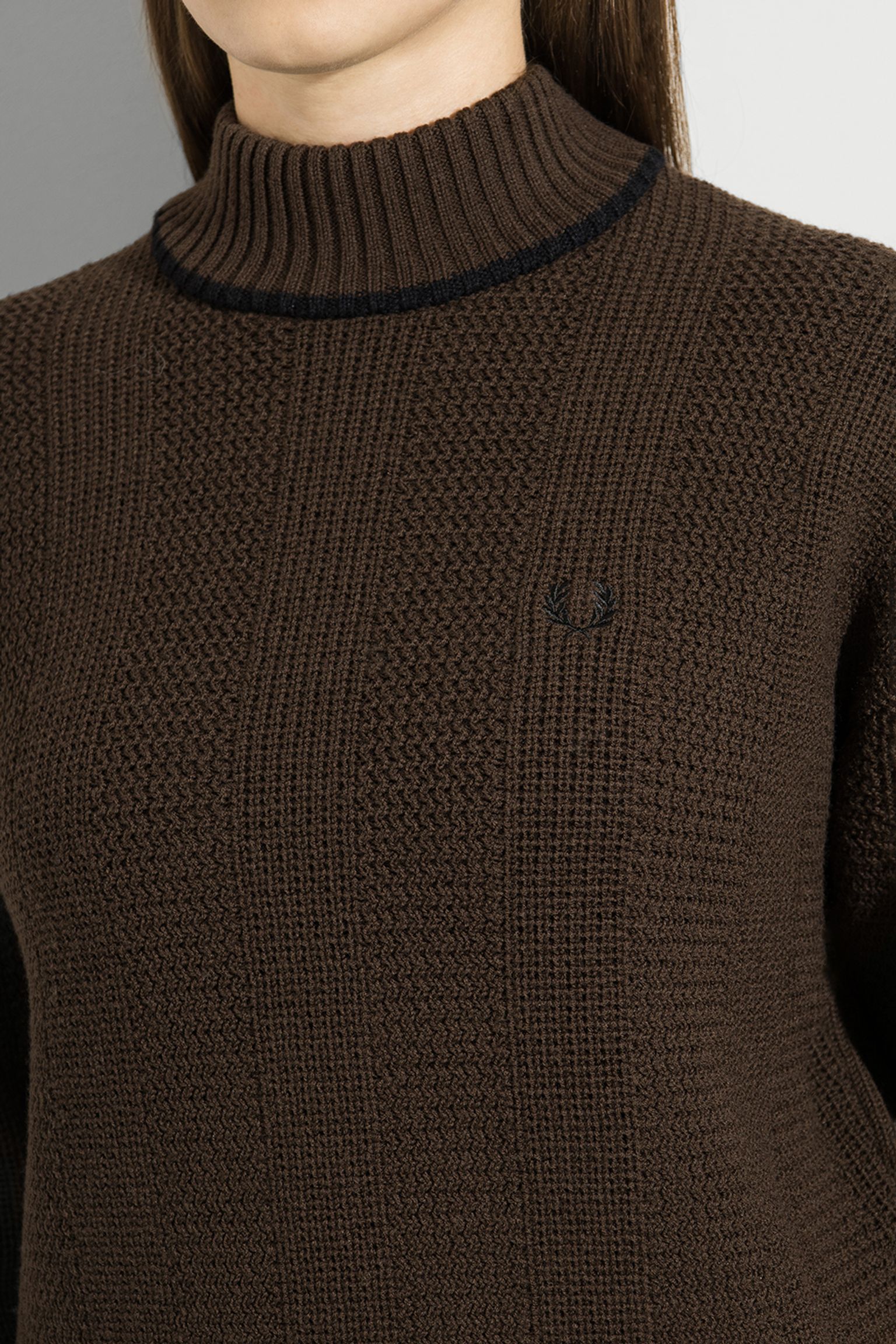 Широкий выбор Свитер TEXTURED MOCK NECK JUMPER