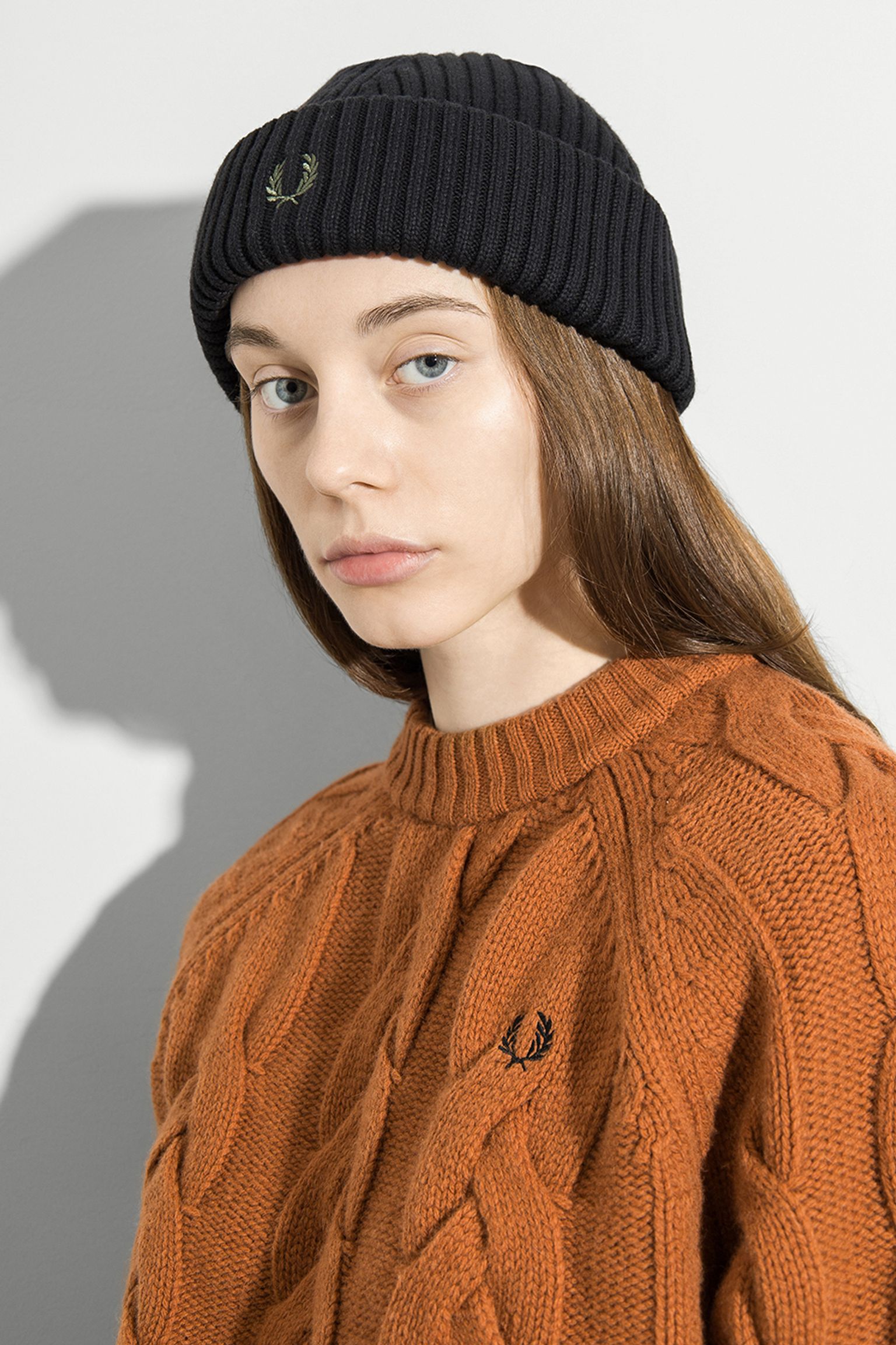 Шапка COTTON RIB BEANIE