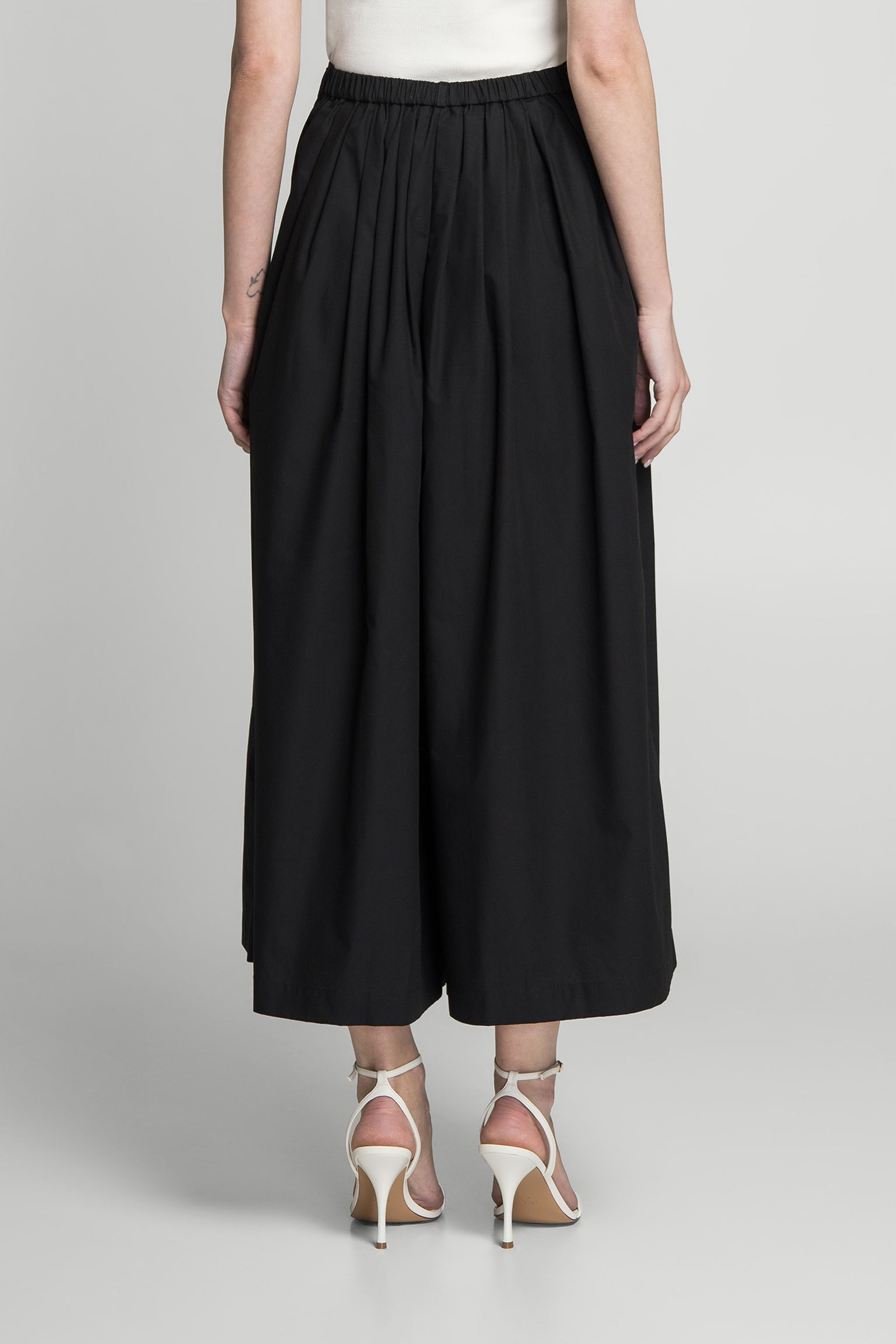 Стильные Брюки COTTON WIDE TUCKED