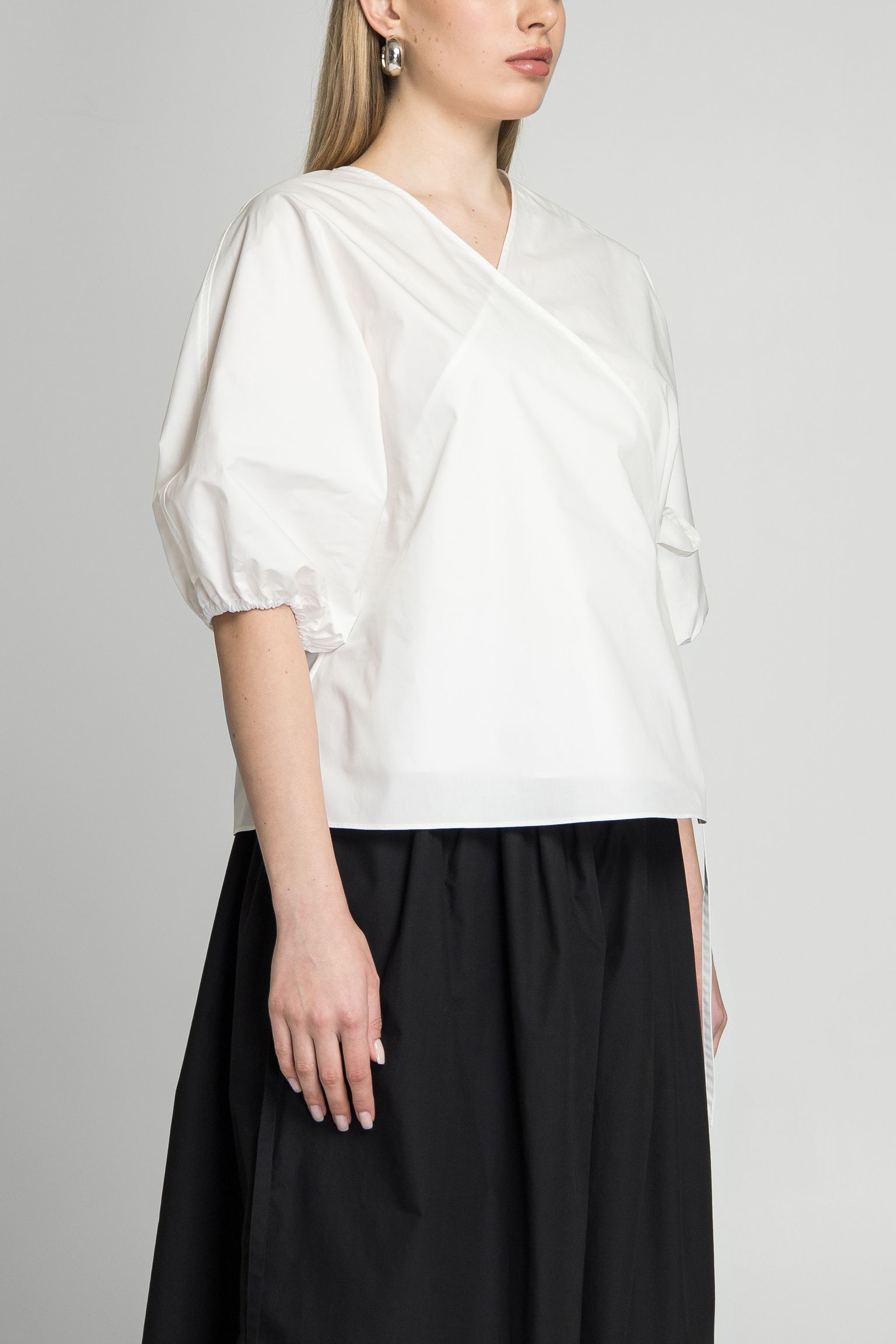 Блузка COTTON WRAP с доставкой