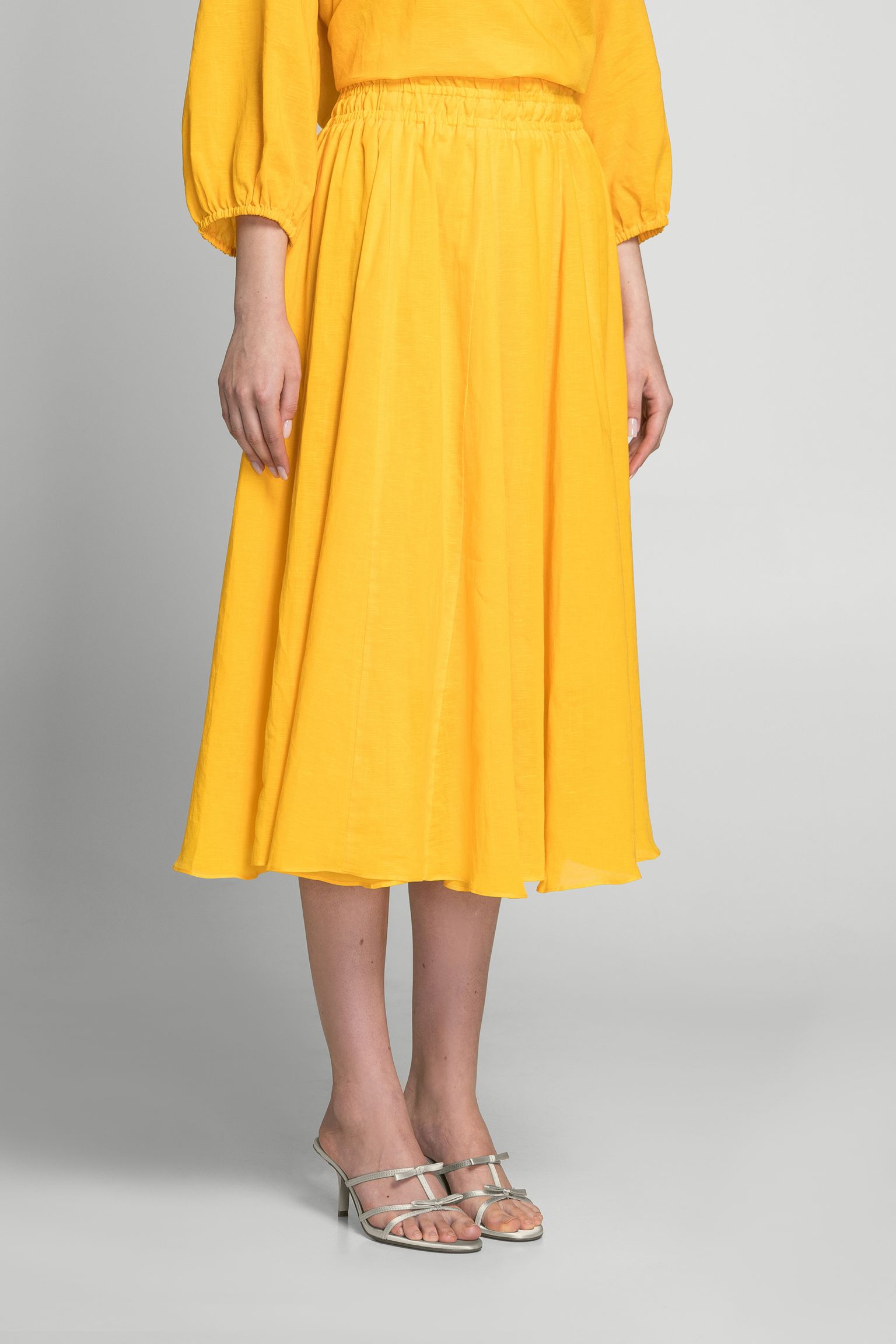 Юбка LINEN BLENDED GODET с доставкой
