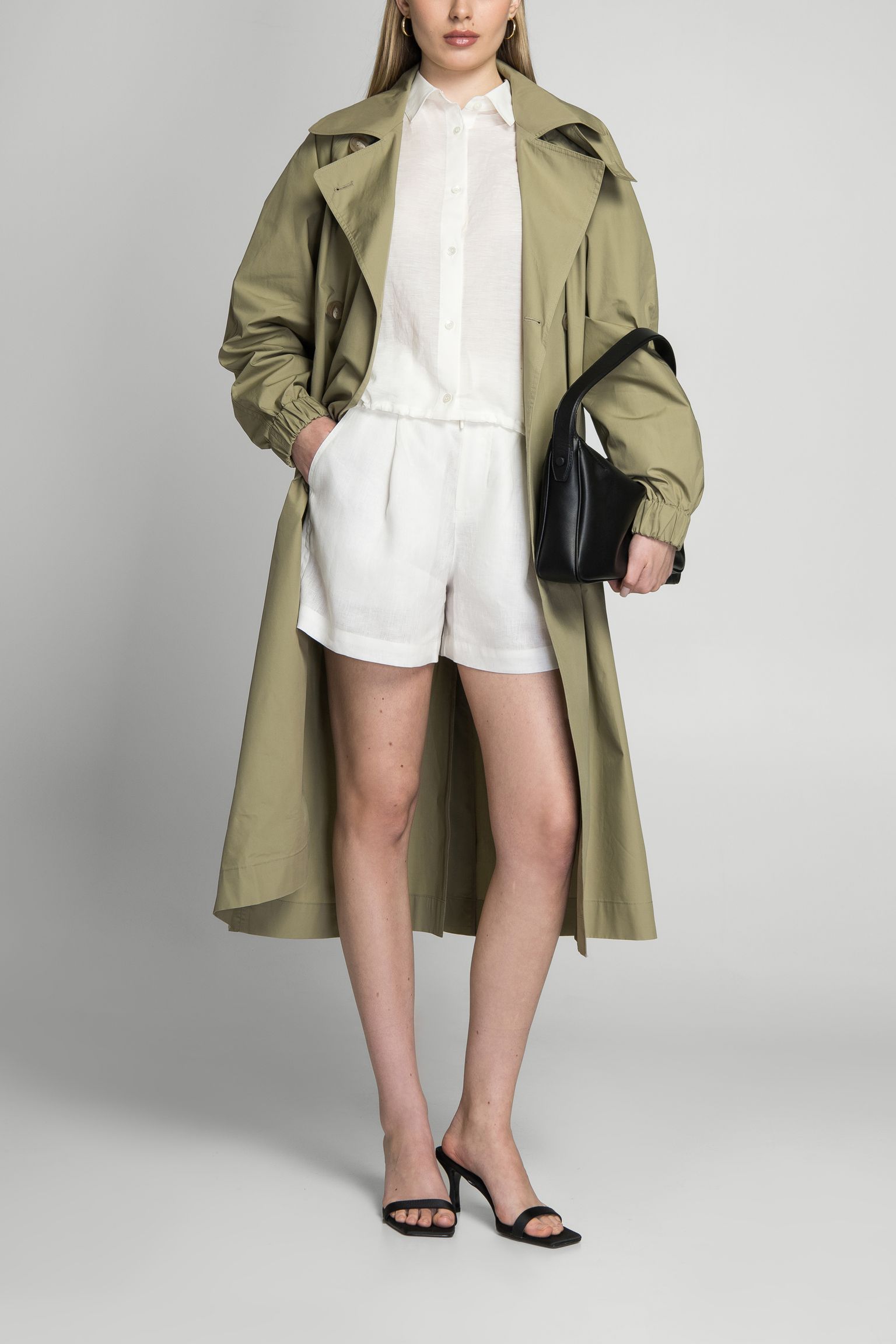 Шорты LINEN TUCKED купить в Украине