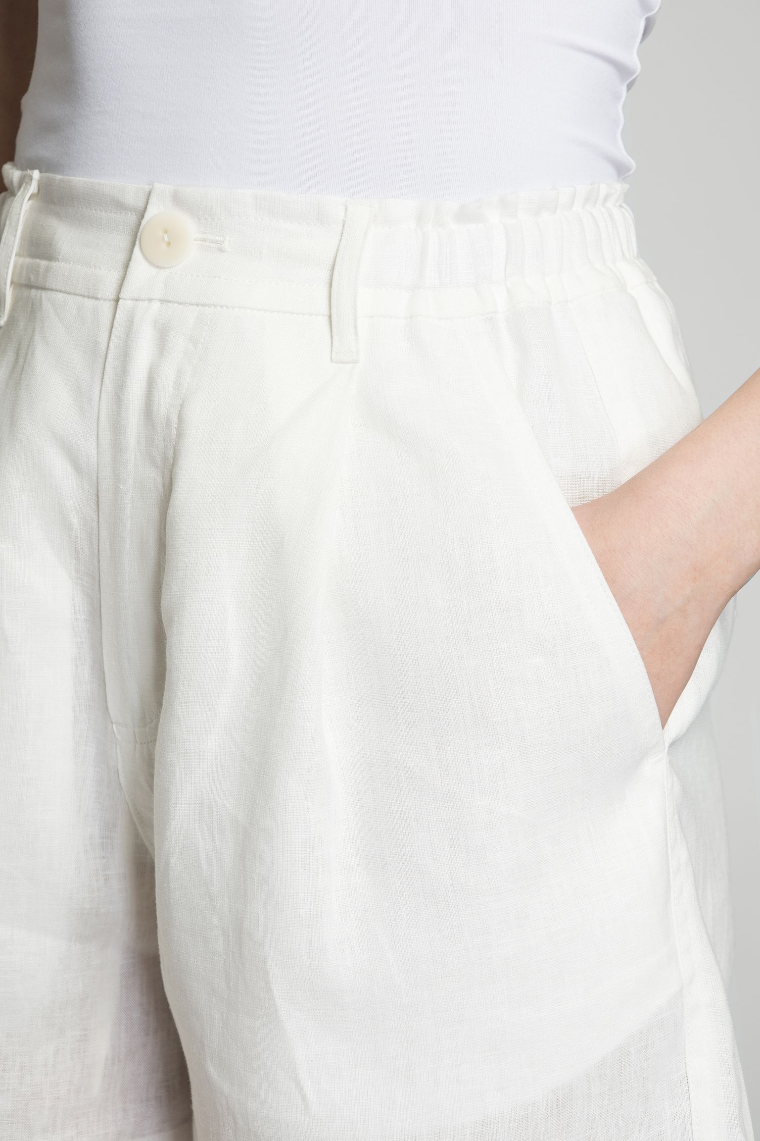 Широкий выбор Шорты LINEN TUCKED