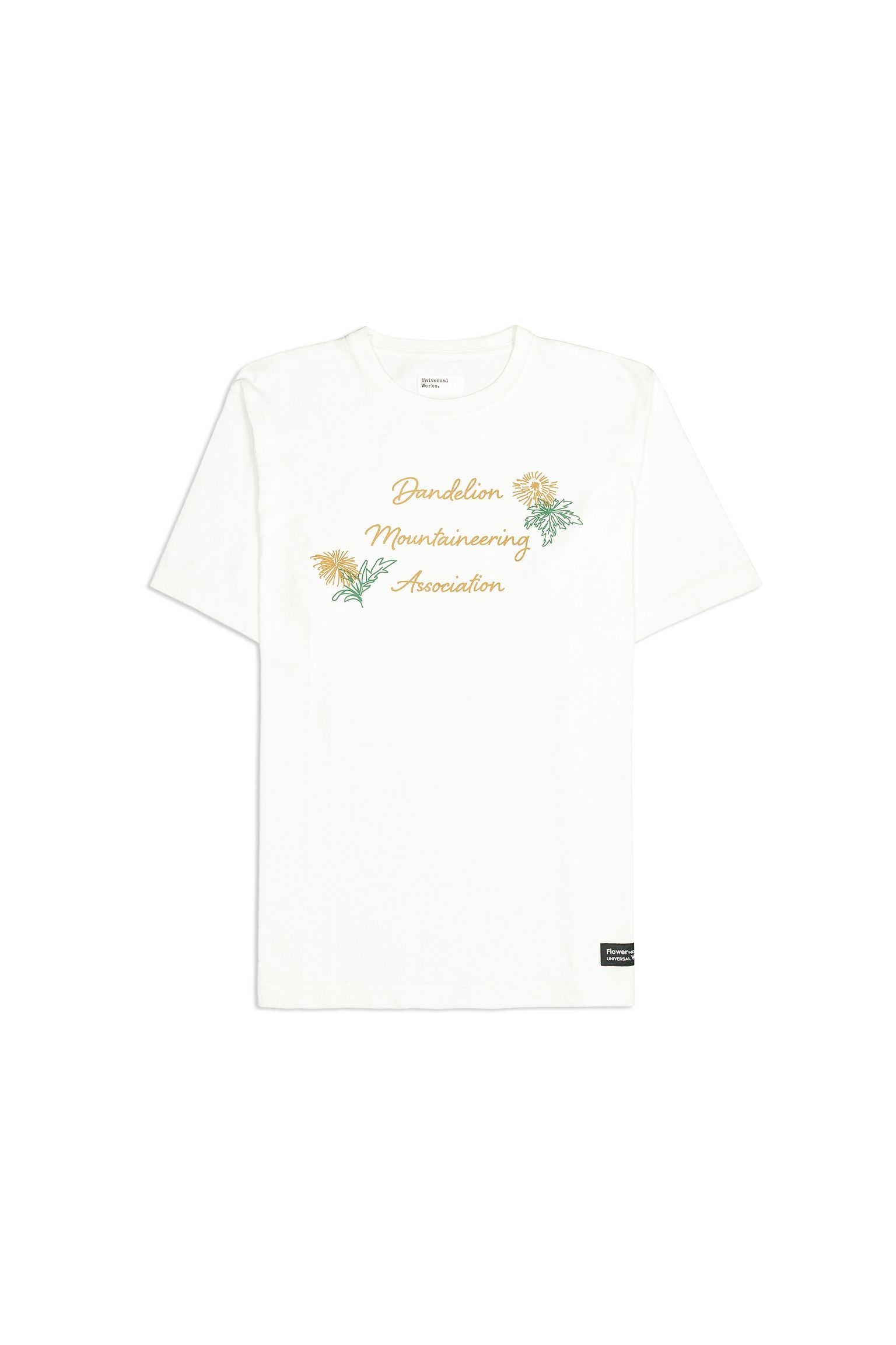 Universal Works x FLOWER MOUNTAIN Футболка Dandelion купить