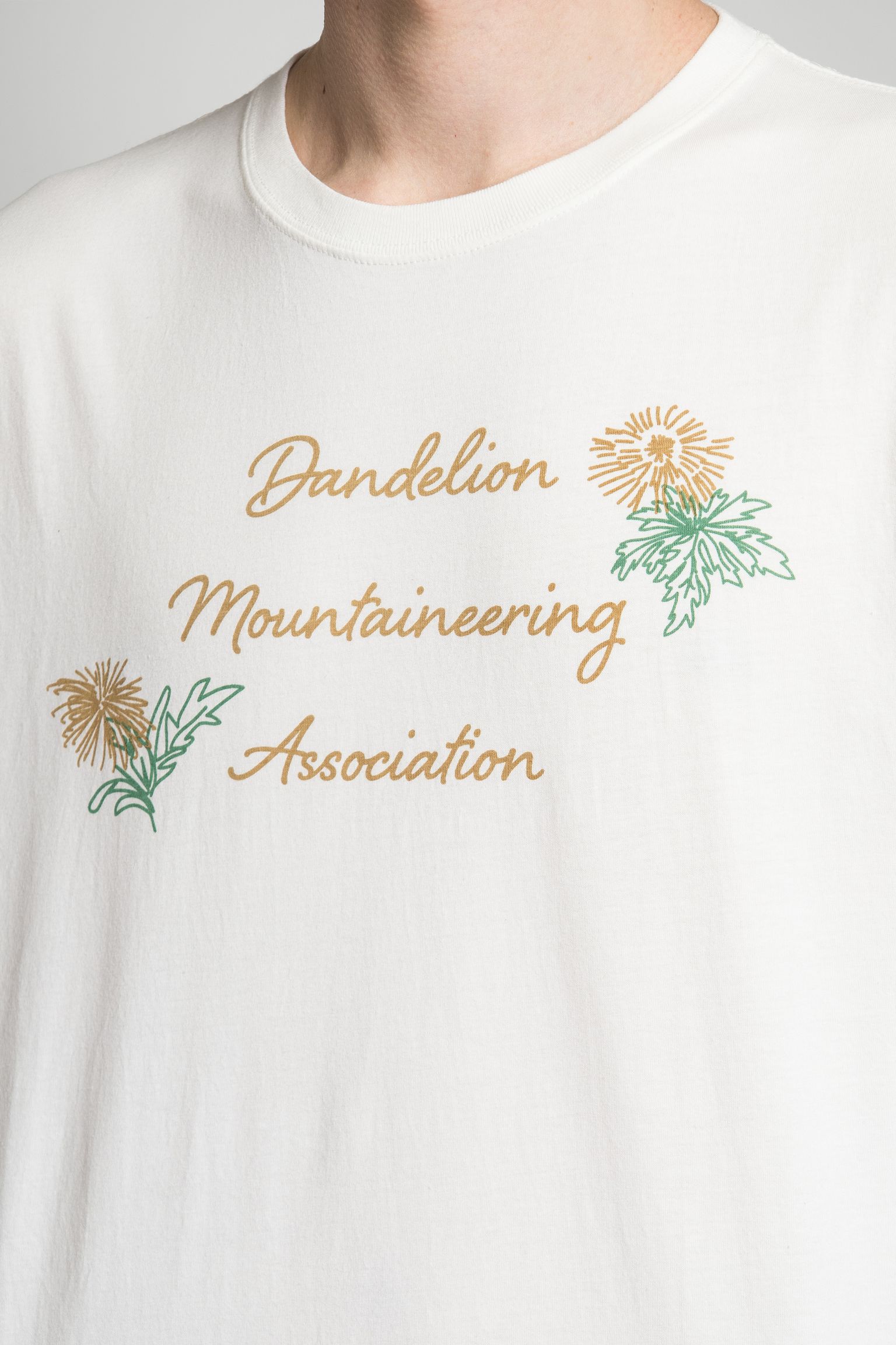 Широкий выбор Universal Works x FLOWER MOUNTAIN Футболка Dandelion