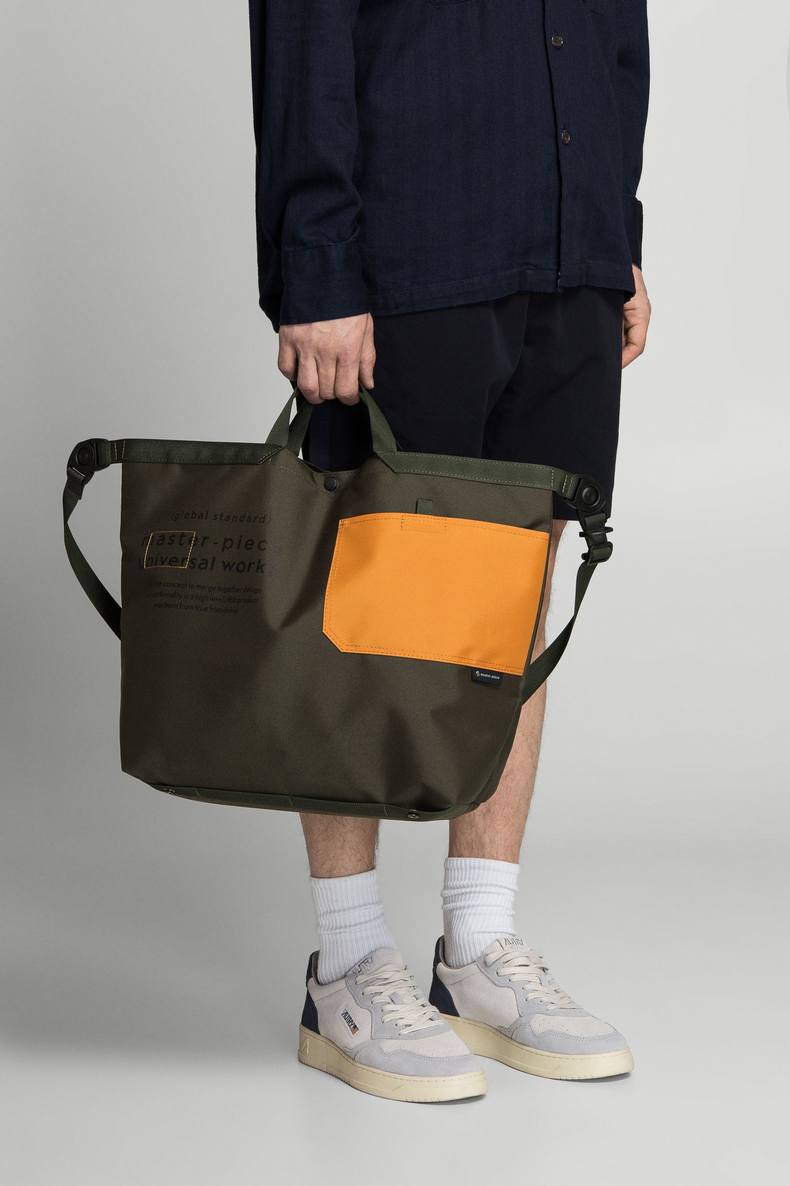 Universal Works x MASTER - PIECE Сумка LARGE TOTE BAG купить в Украине