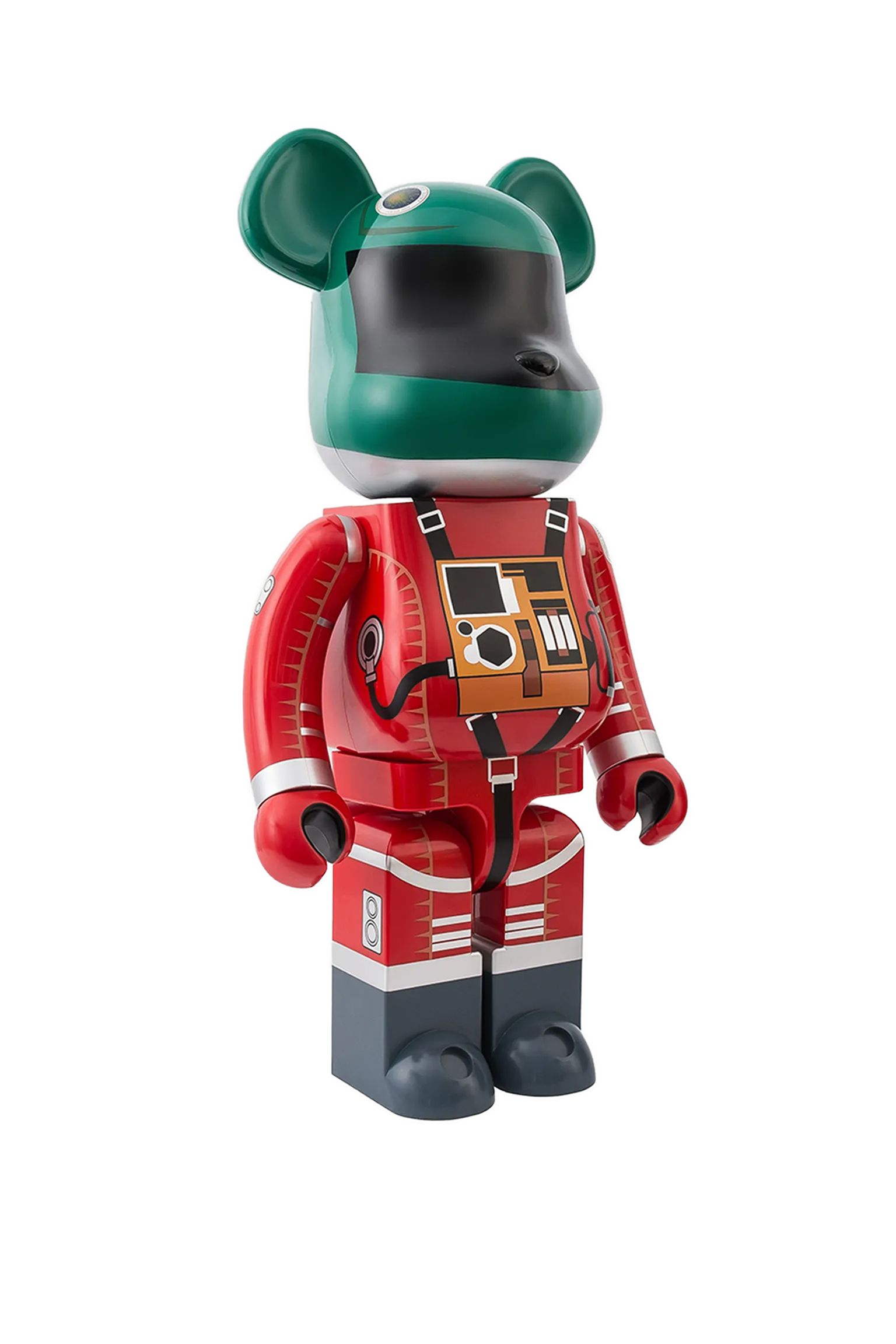 Игрушка BEARBRICK Space Suit Green Helmet &Orange suit ver купить в Украине