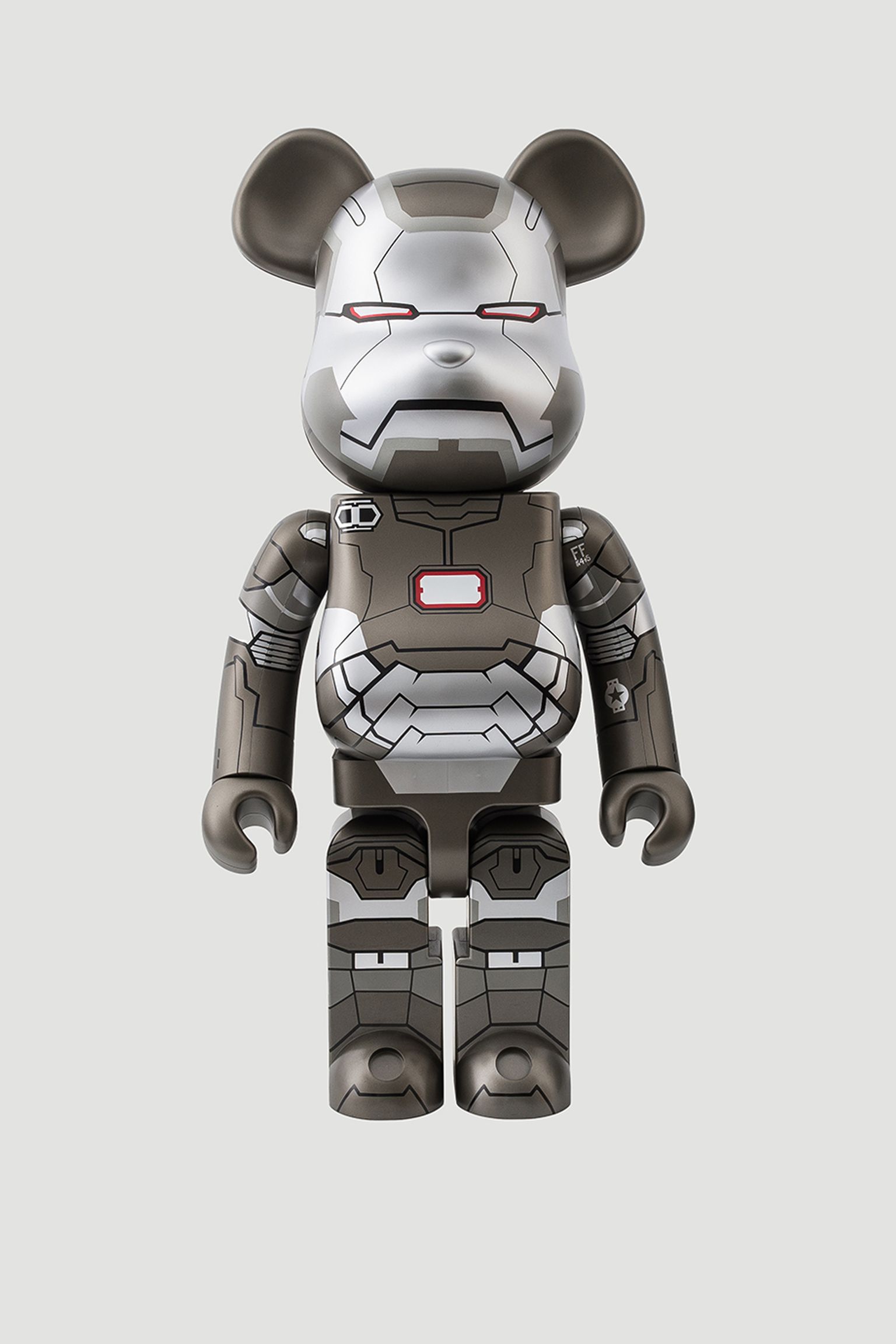 Іграшка BEARBRICK Iron Man War Machine