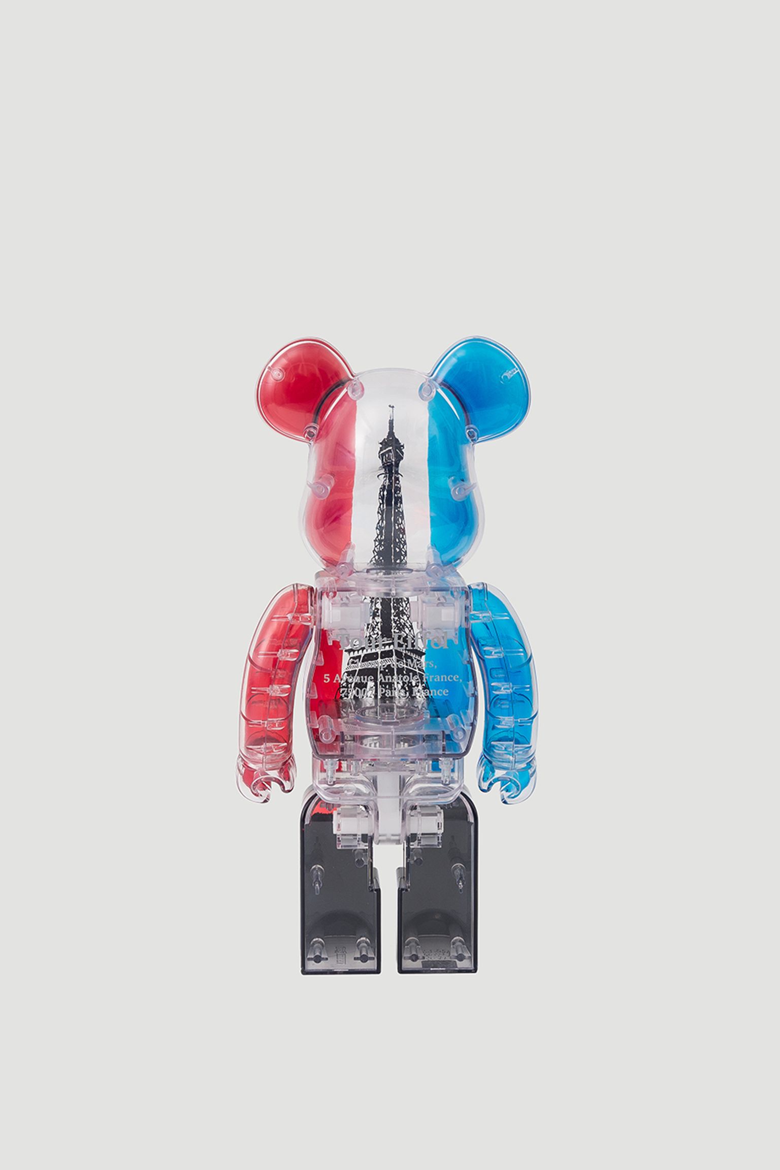 Іграшка BEARBRICK Eiffel Tower Tricolor