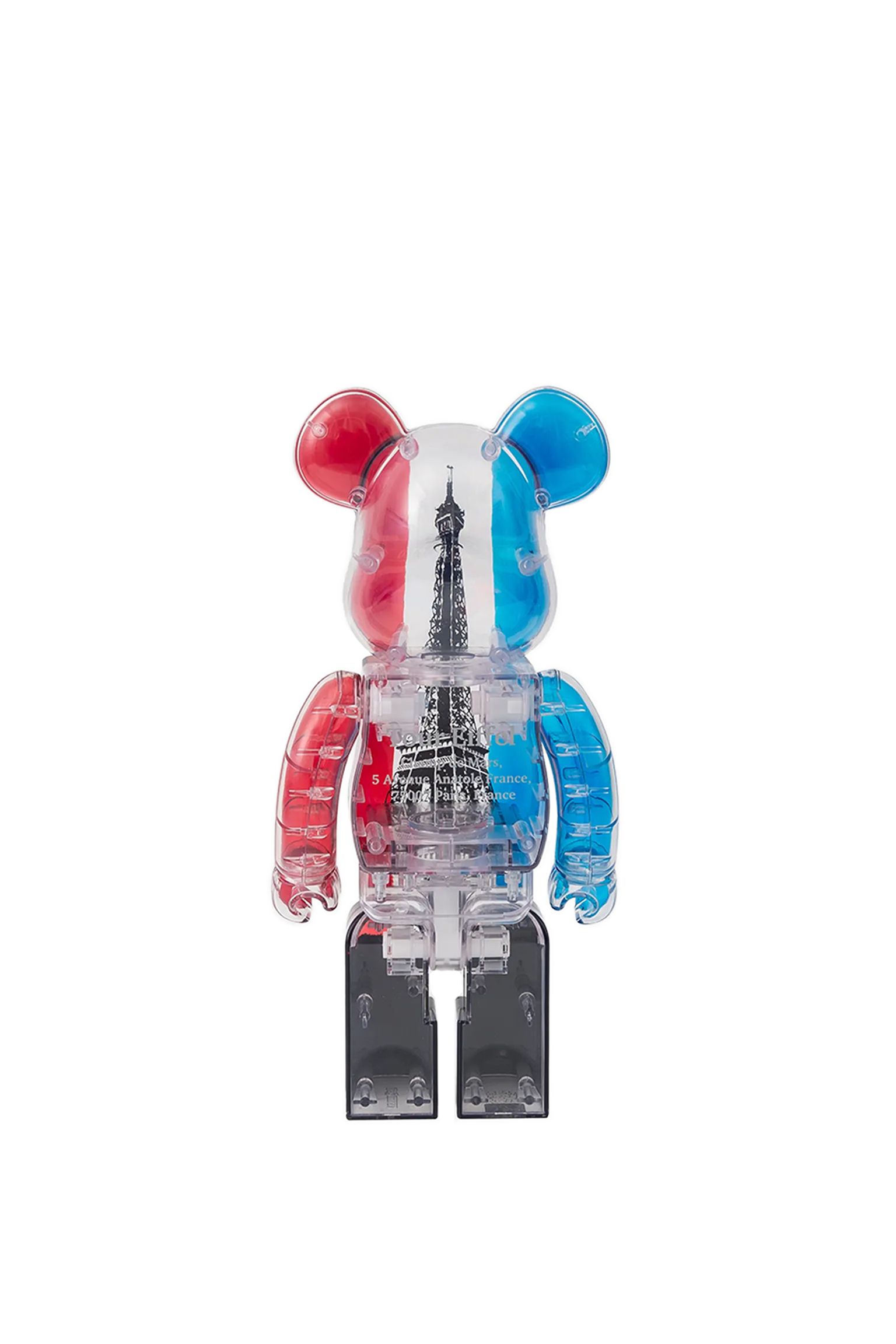 Іграшка BEARBRICK Eiffel Tower Tricolor