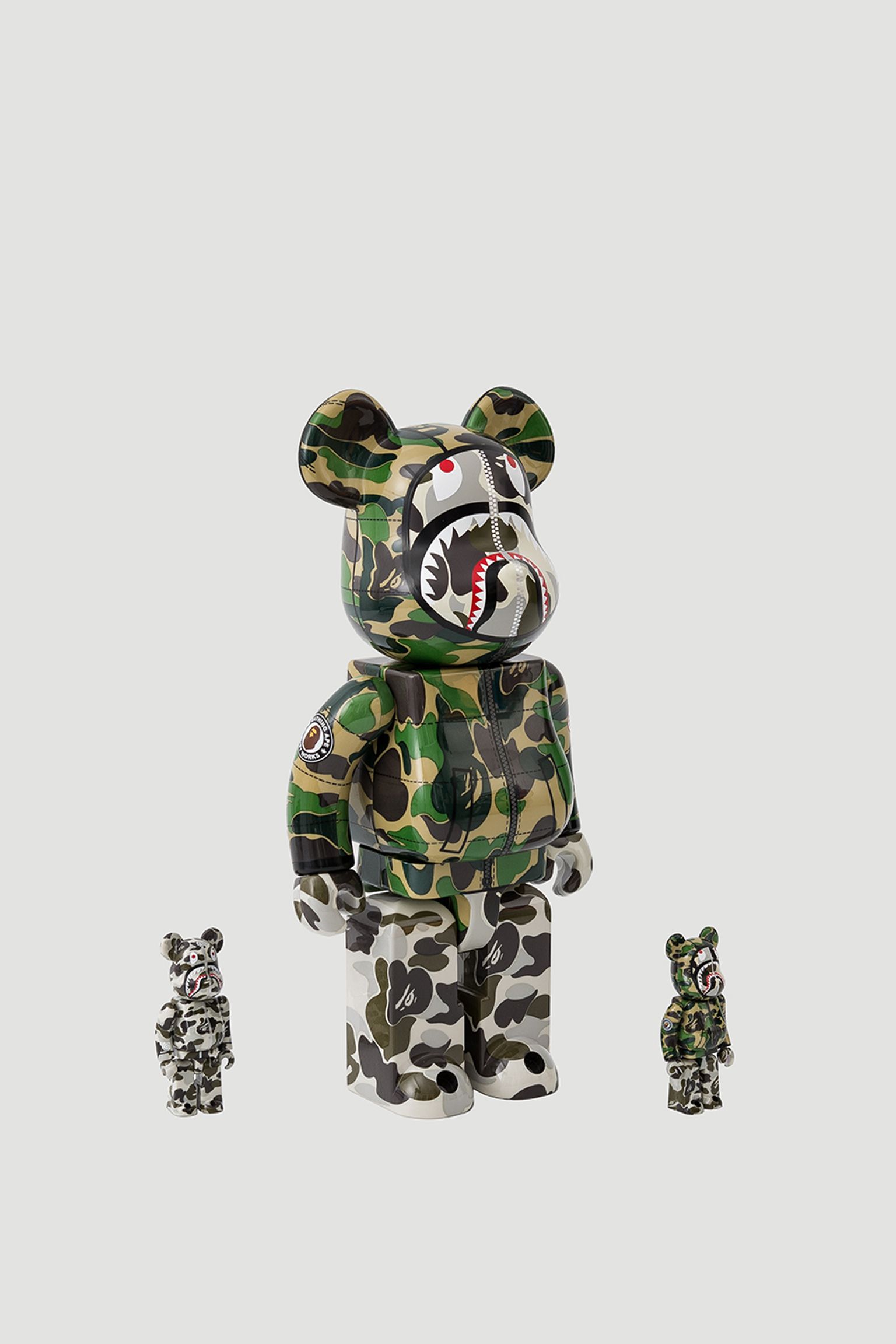 Игрушка BEARBRICK Bape x Canada Goose