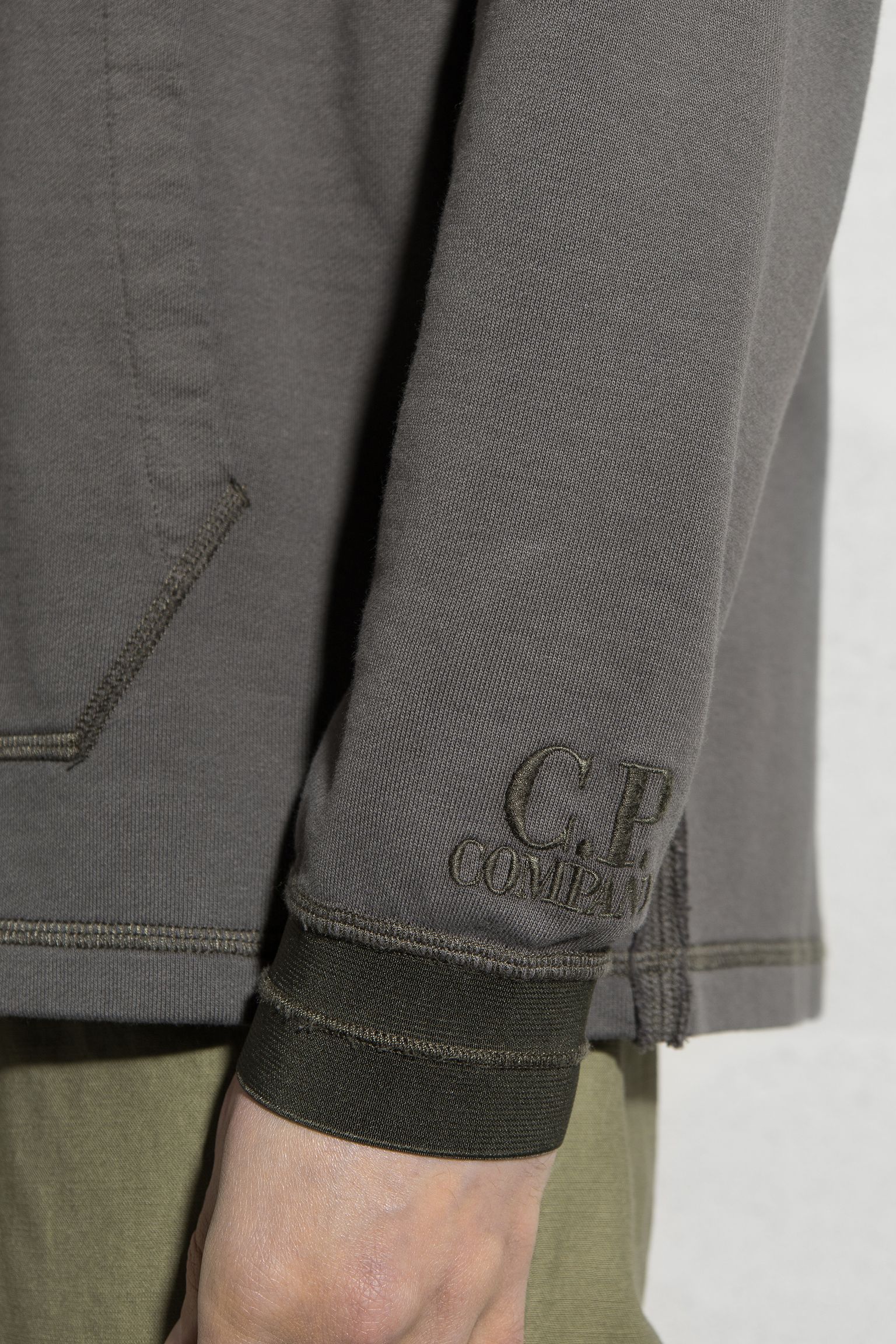 Широкий выбор Спортивная кофта ZIPPED HOODED SWEATSHIRT