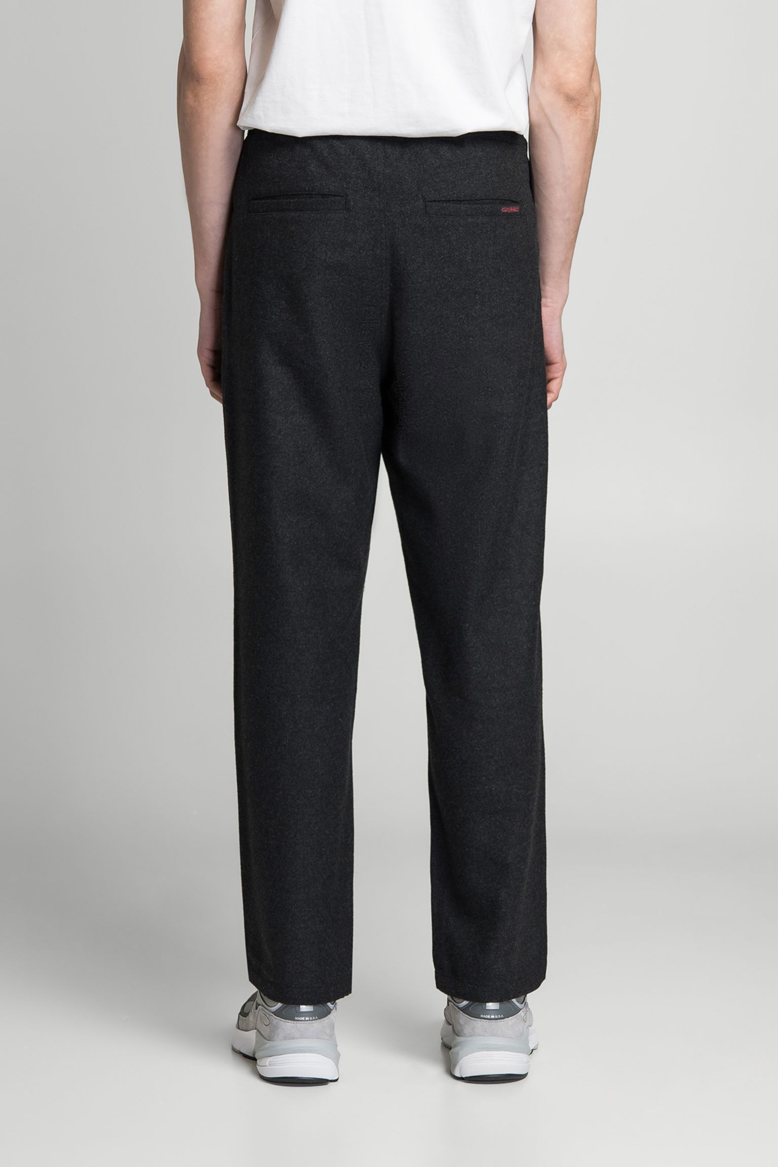 Брюки WOOL RELAXED PLEATED TROUSER