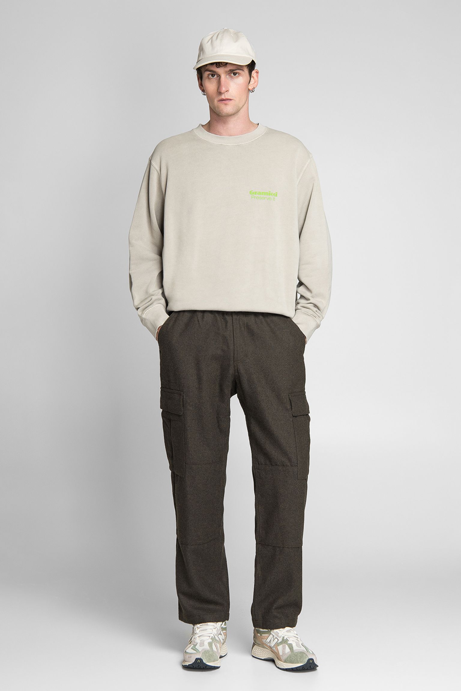 Брюки WOOL CARGO PANT