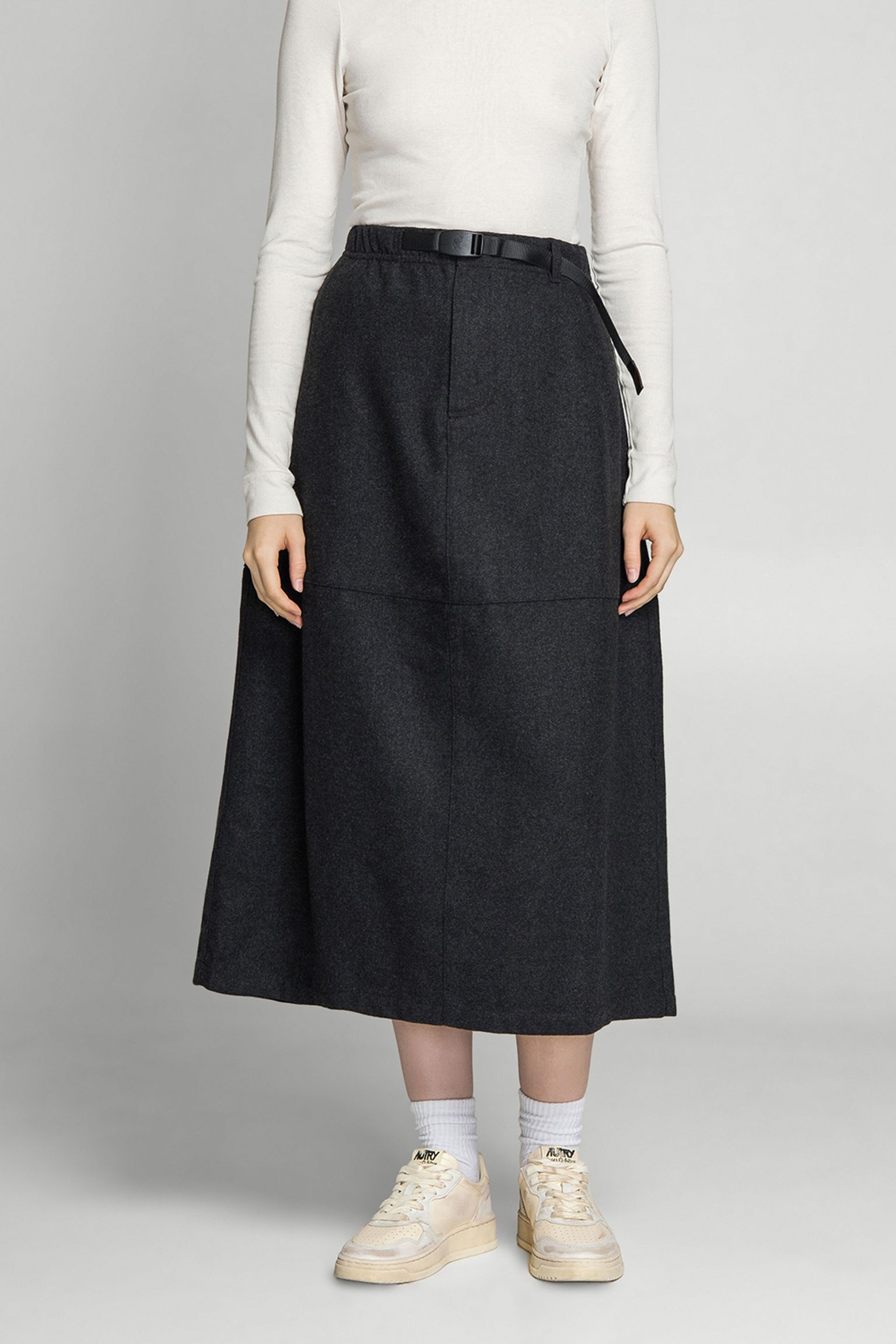 Спідниця WOOL PANELED SKIRT