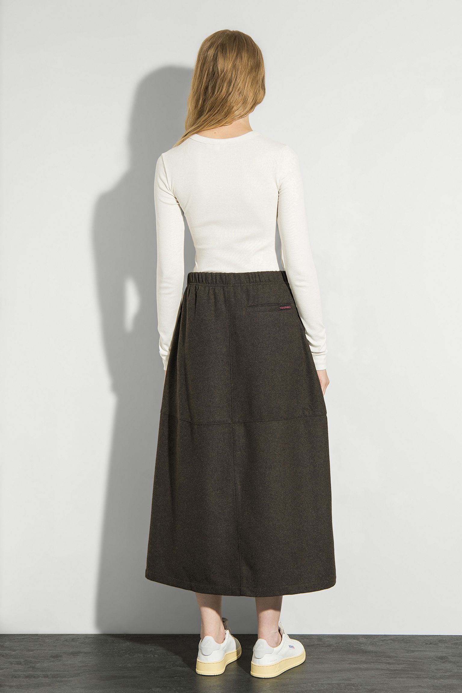 Спідниця WOOL PANELED SKIRT