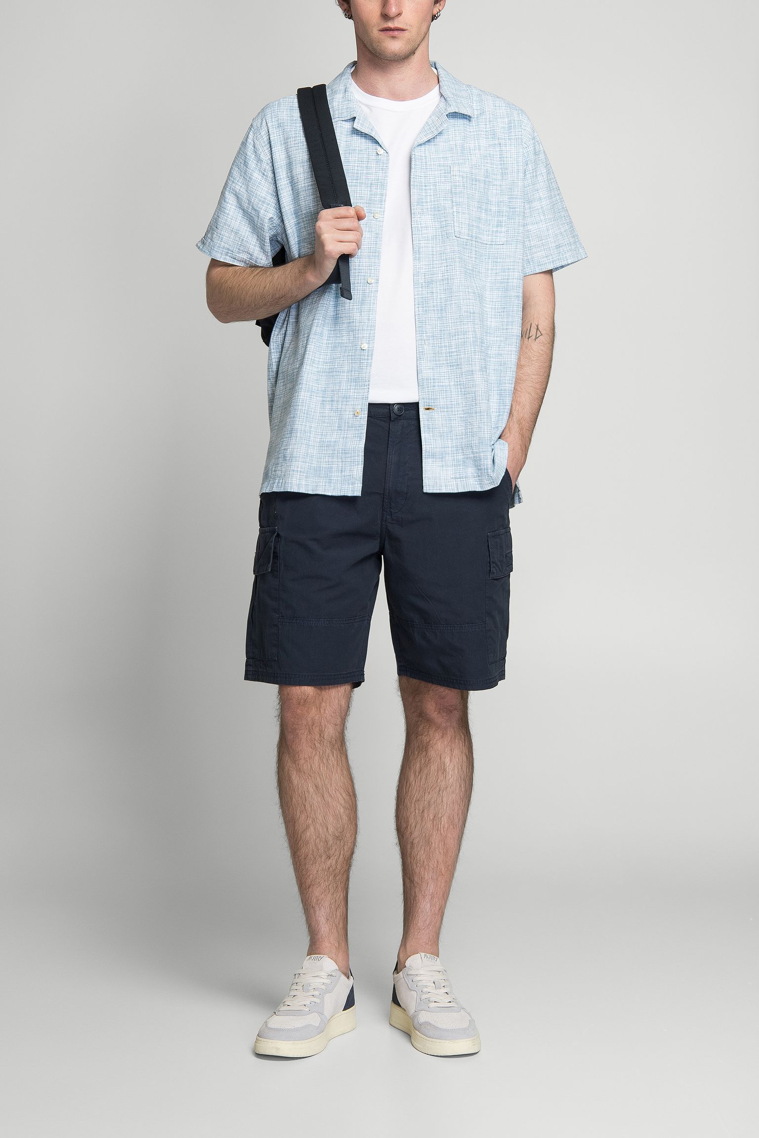 Рубашка с коротким рукавом DEVERON SLUB S/S REGULAR FIT купить в Украине